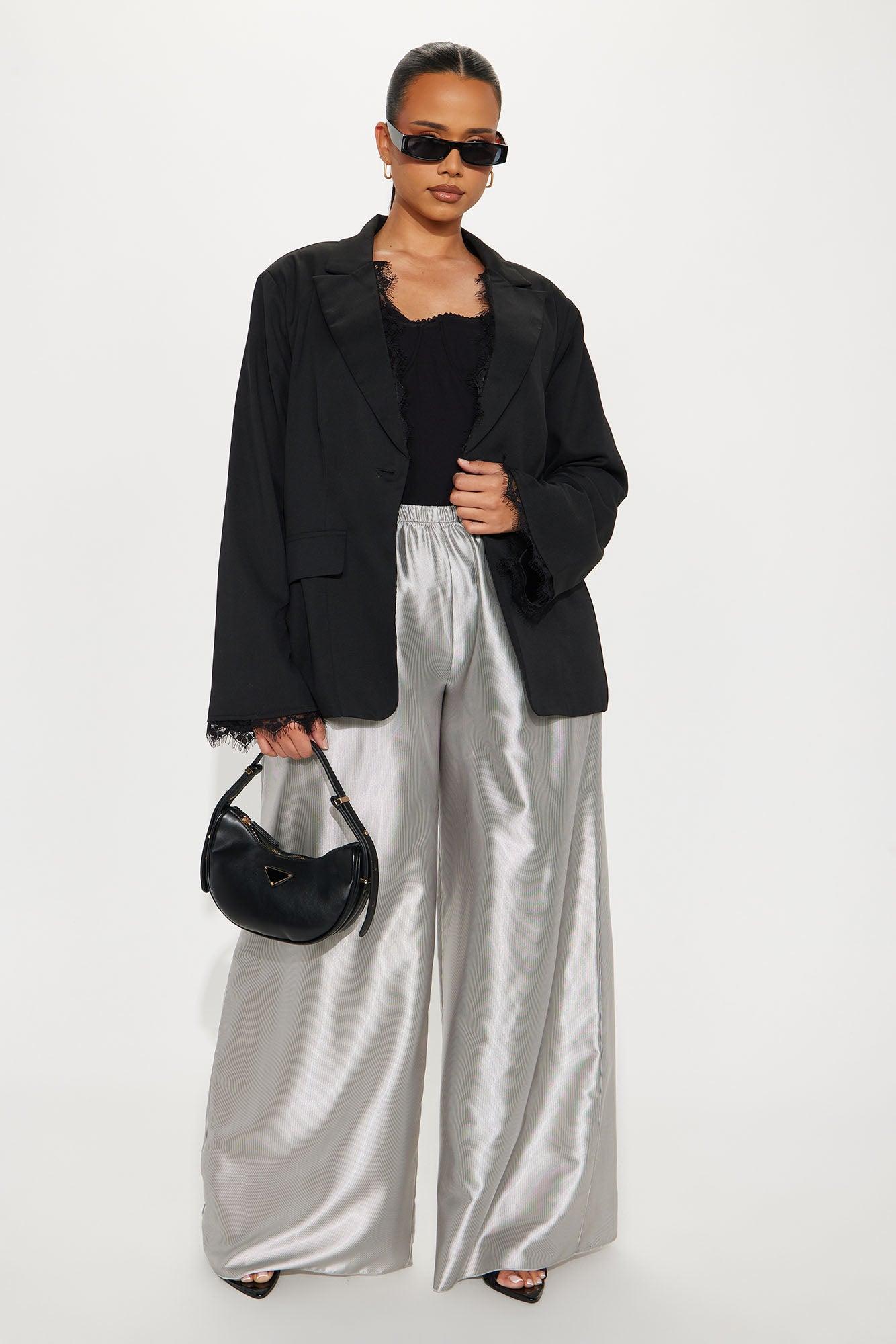 Just A Peak Blazer - Black Product Image