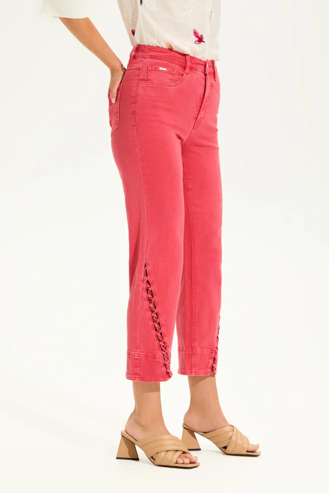 Suzanne Straight Crop Denim Product Image