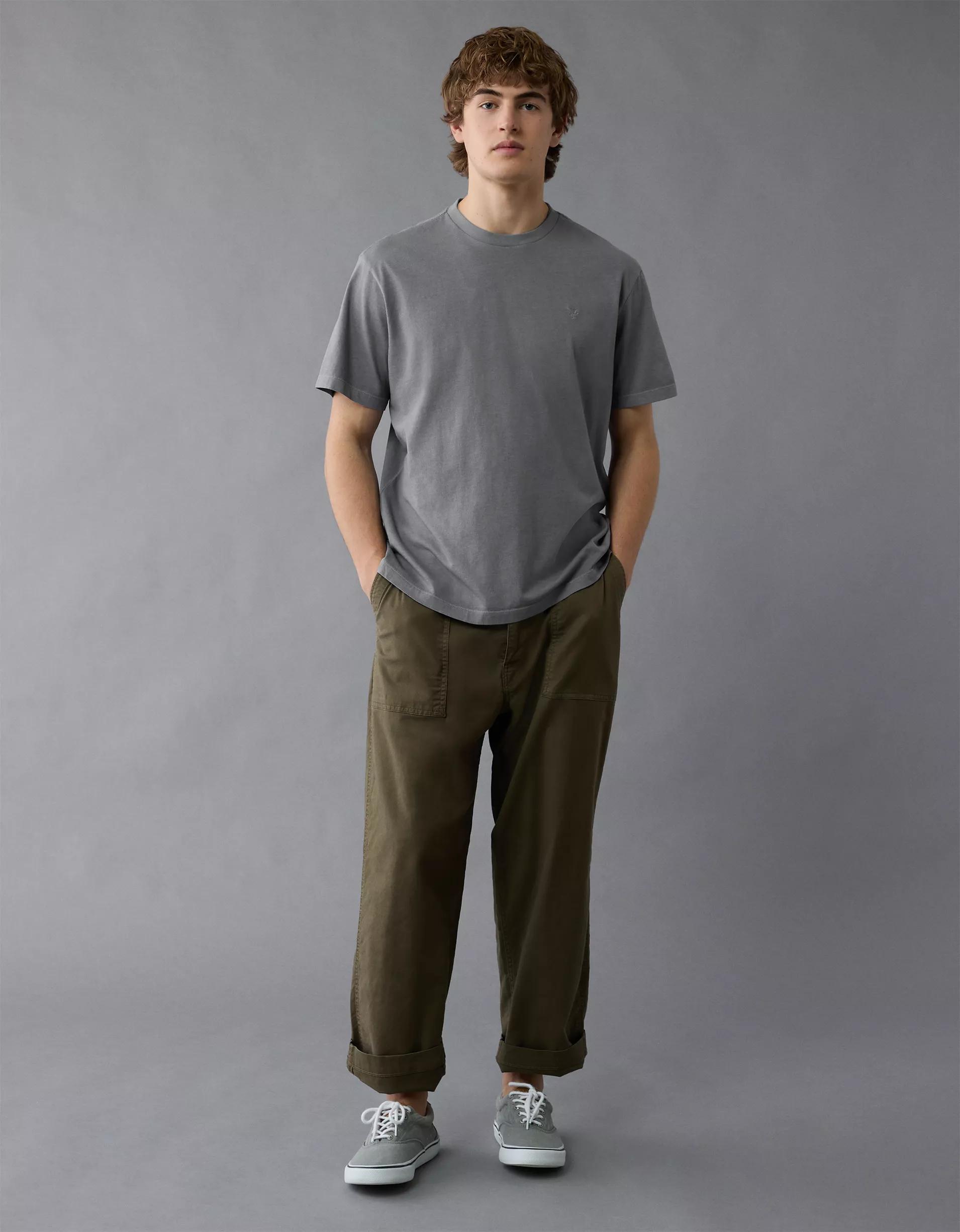 AE Logo Lived-In T-Shirt Product Image