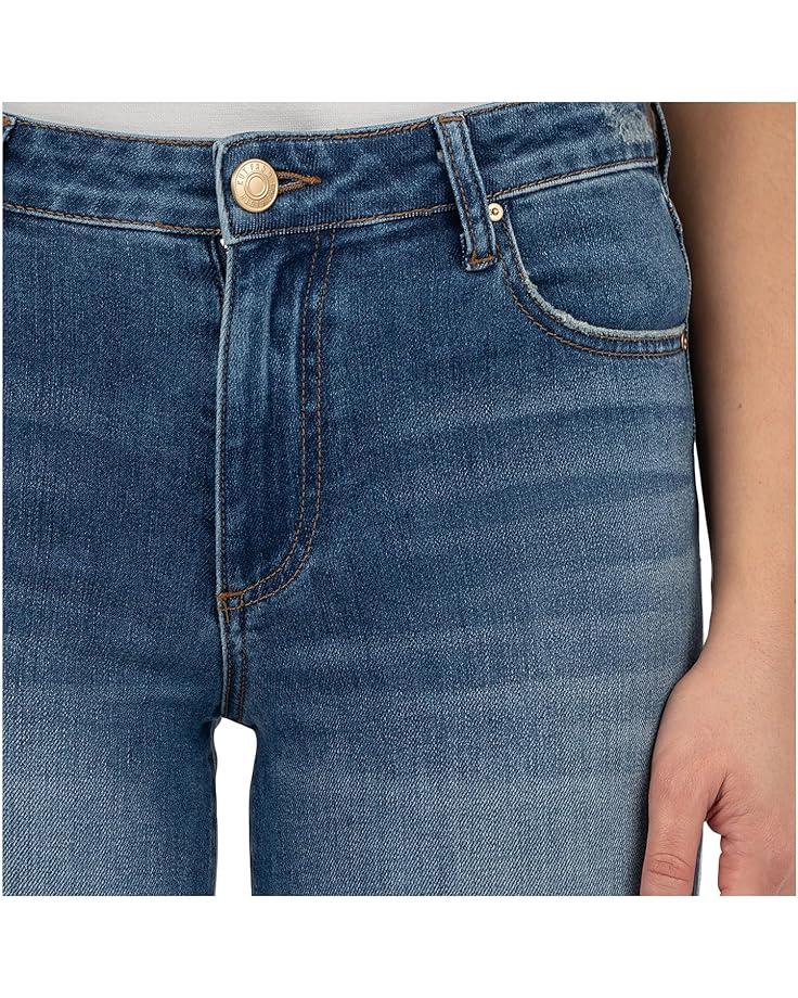 Petite Sienna High Rise Straight Leg-roll Up 5" Product Image