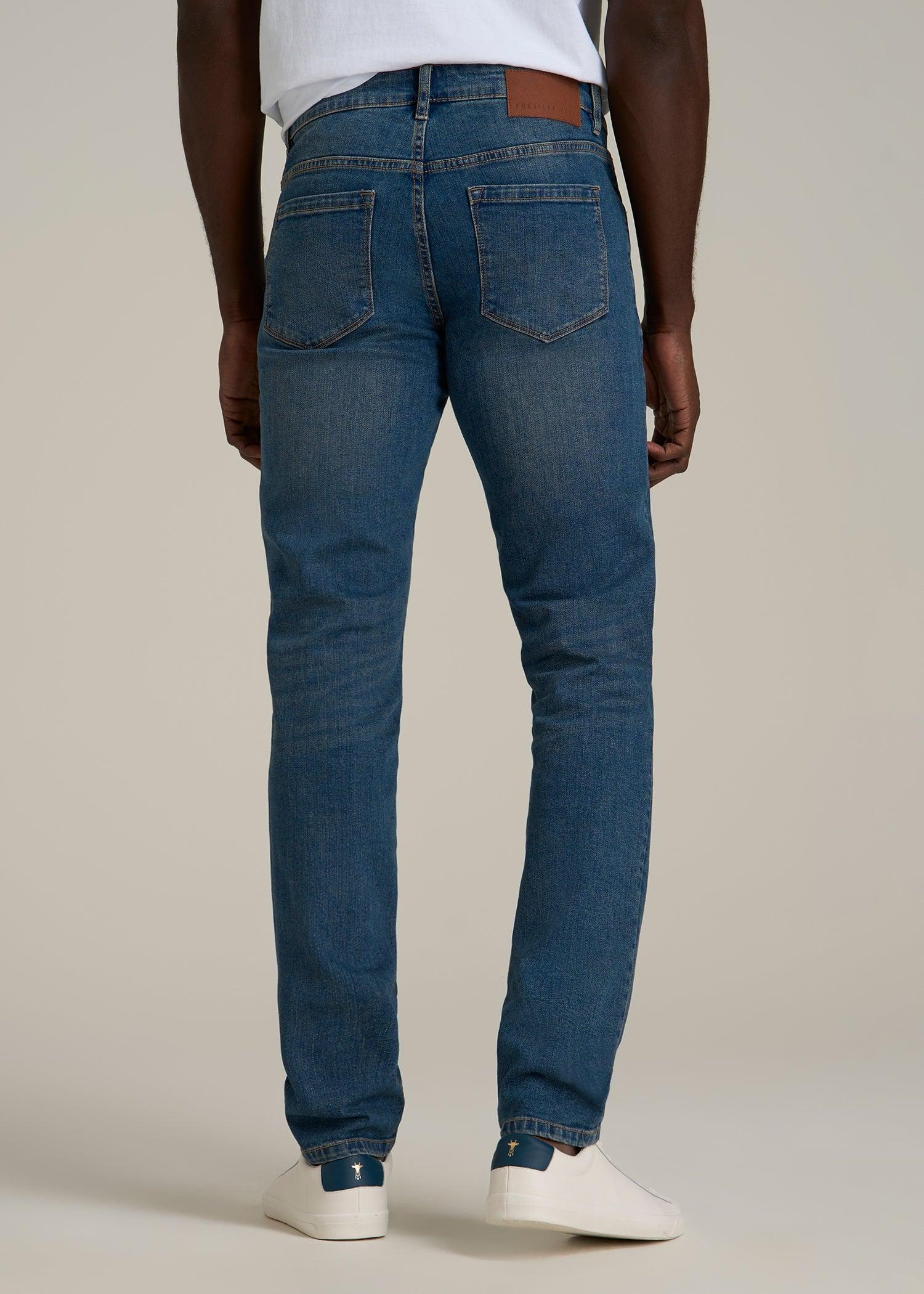 Carman TAPERED Jeans for Tall Men in Worn Blue Male Product Image