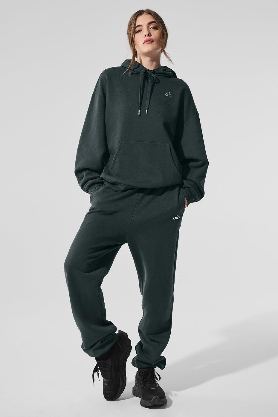 Accolade Hoodie - Charcoal Green Product Image