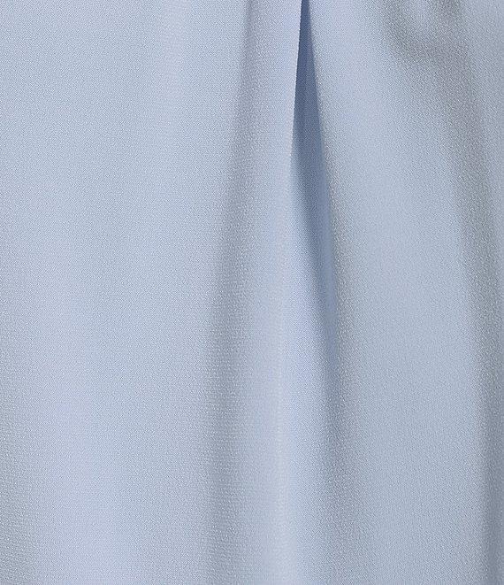 Calvin Klein Matte Jersey Pleat Neck Sleeveless Cami Product Image