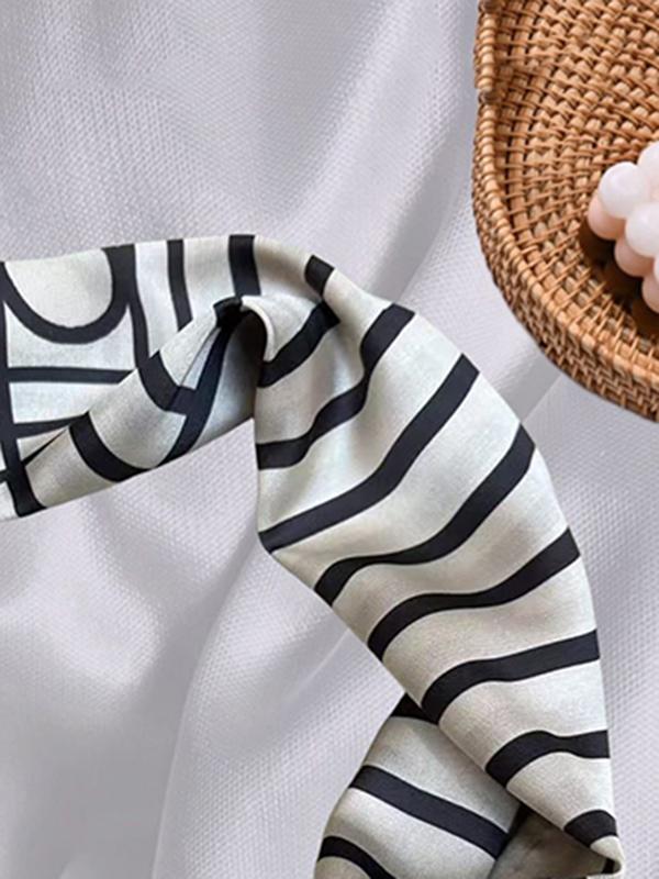 Printed Split-Joint Striped Shawl&Scarf Product Image