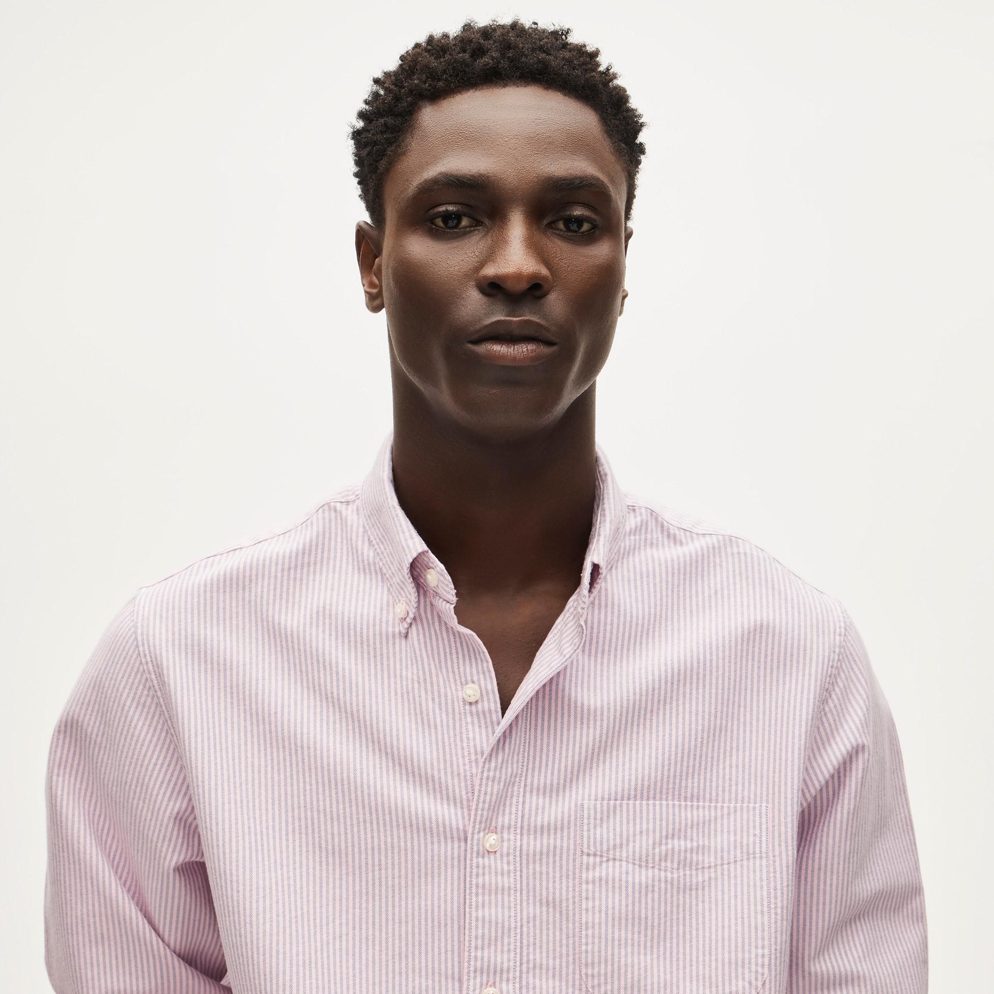 Garment-dyed Classic oxford shirt Product Image
