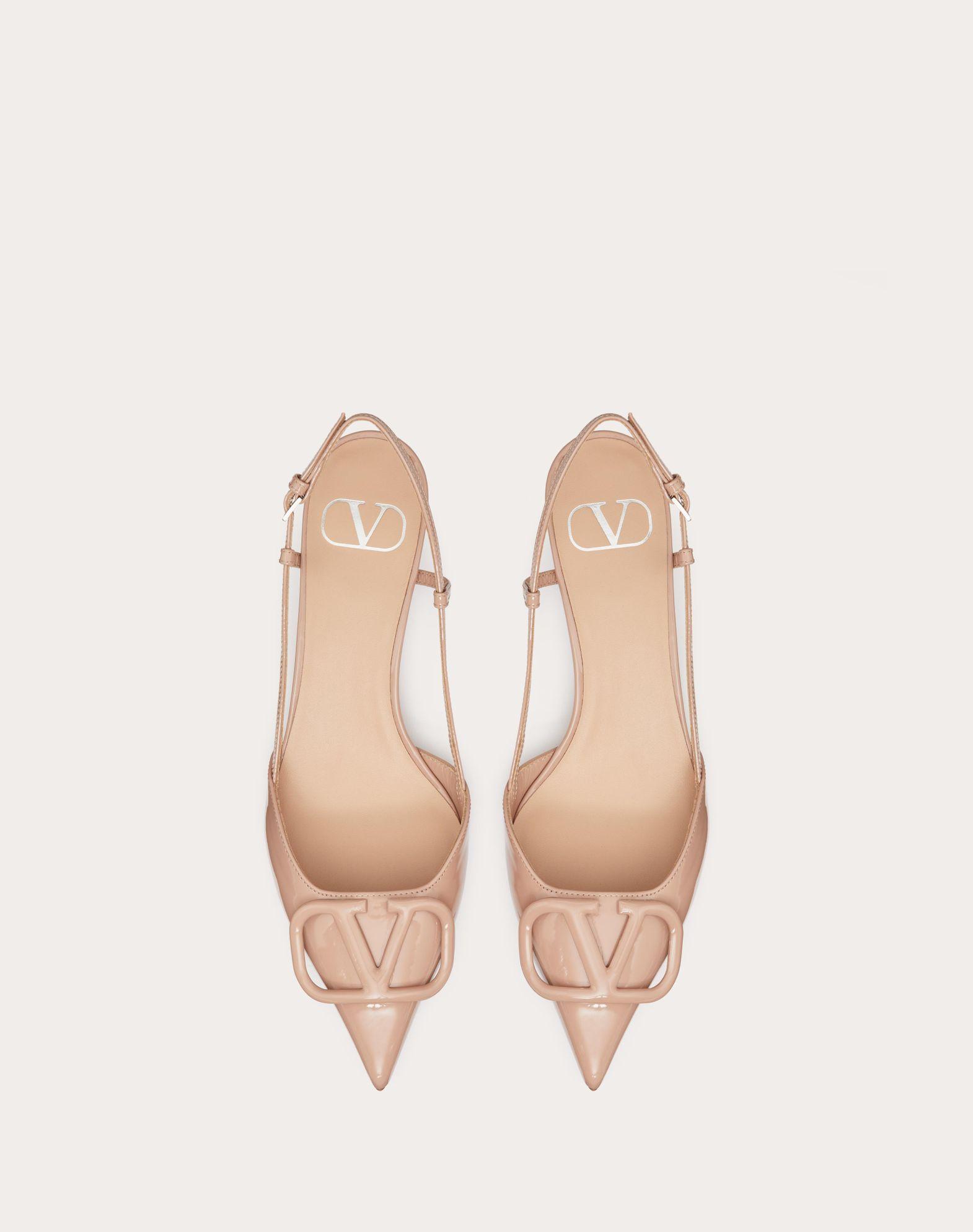 Vlogo Signature Patent Leather Slingback Pump 40Mm / 1.6 In. Product Image