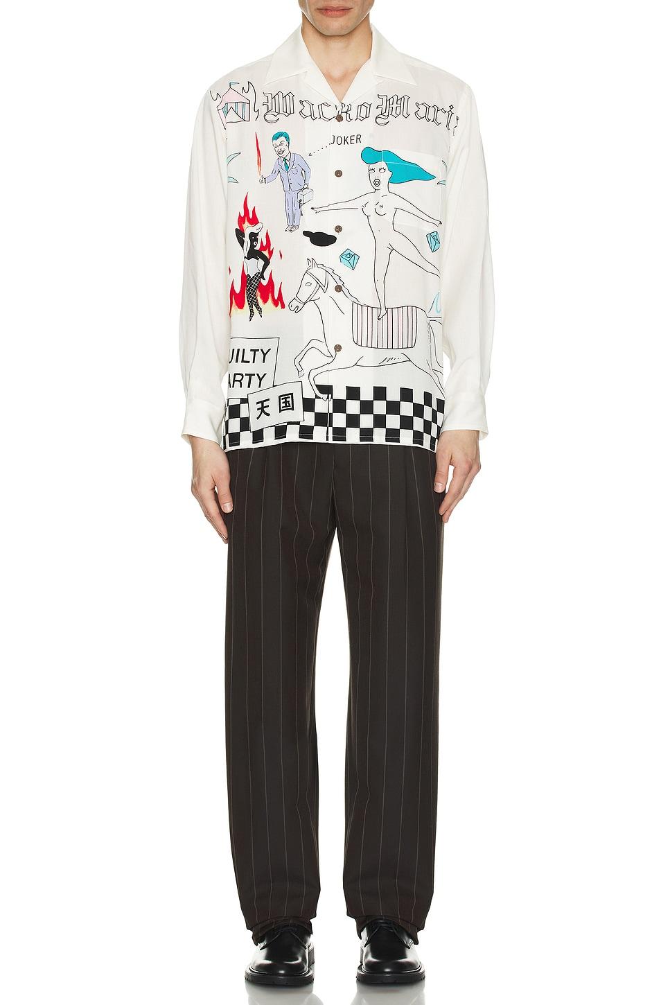 Hawaiian Long Sleeve Shirt Product Image