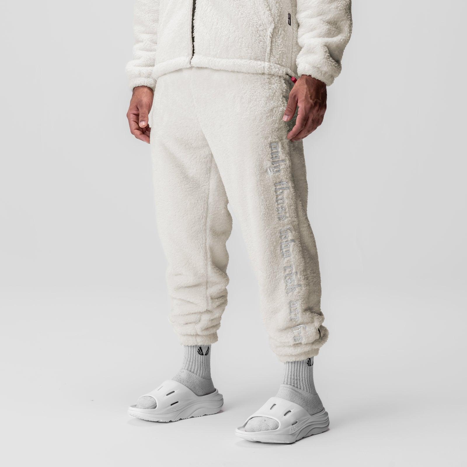 0692. Sherpa Recovery Sweats - Ivory Cream/White Male Product Image