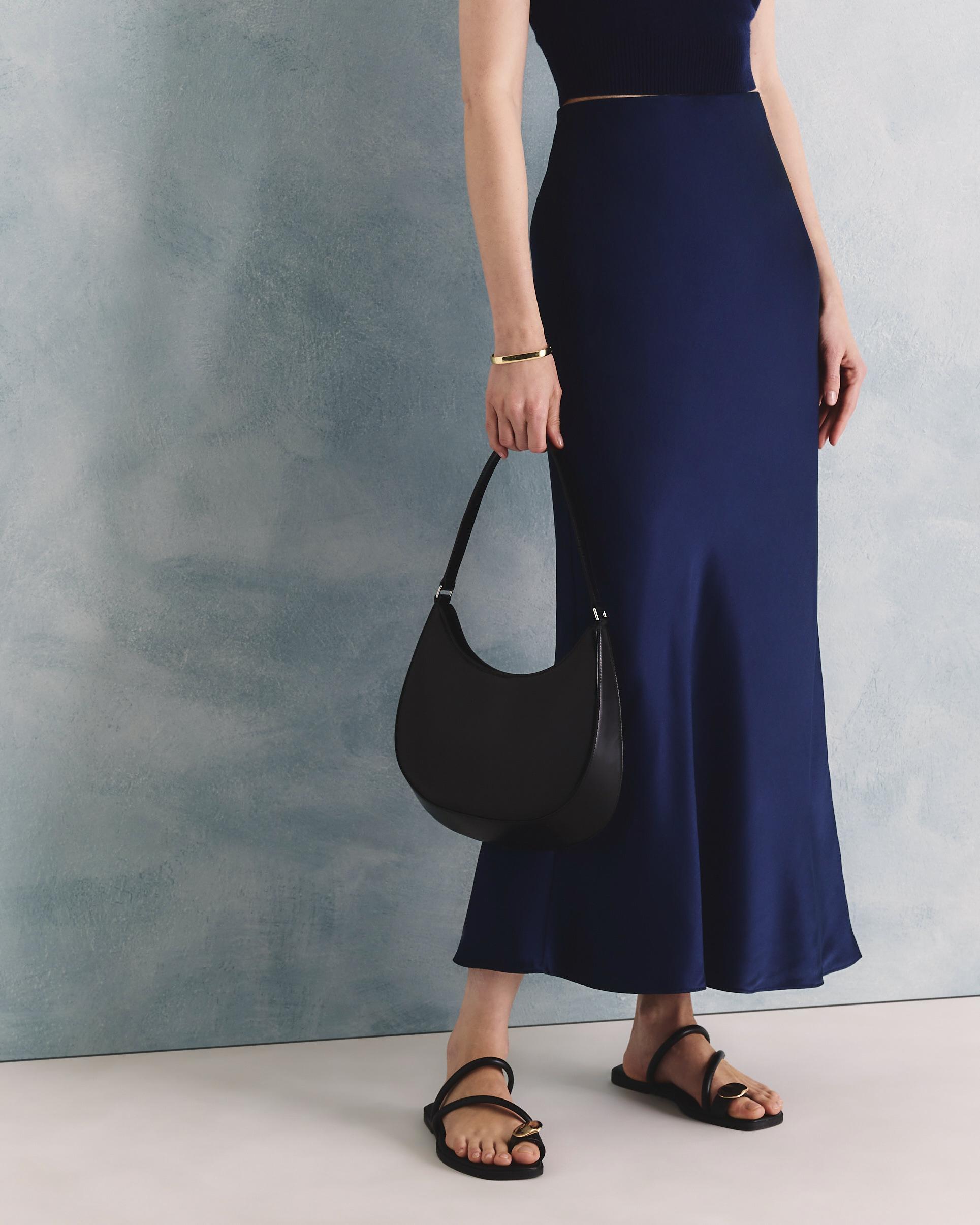 Quince | Women's Italian Abrasivato Leather Shoulder Bag Italian Leather Product Image