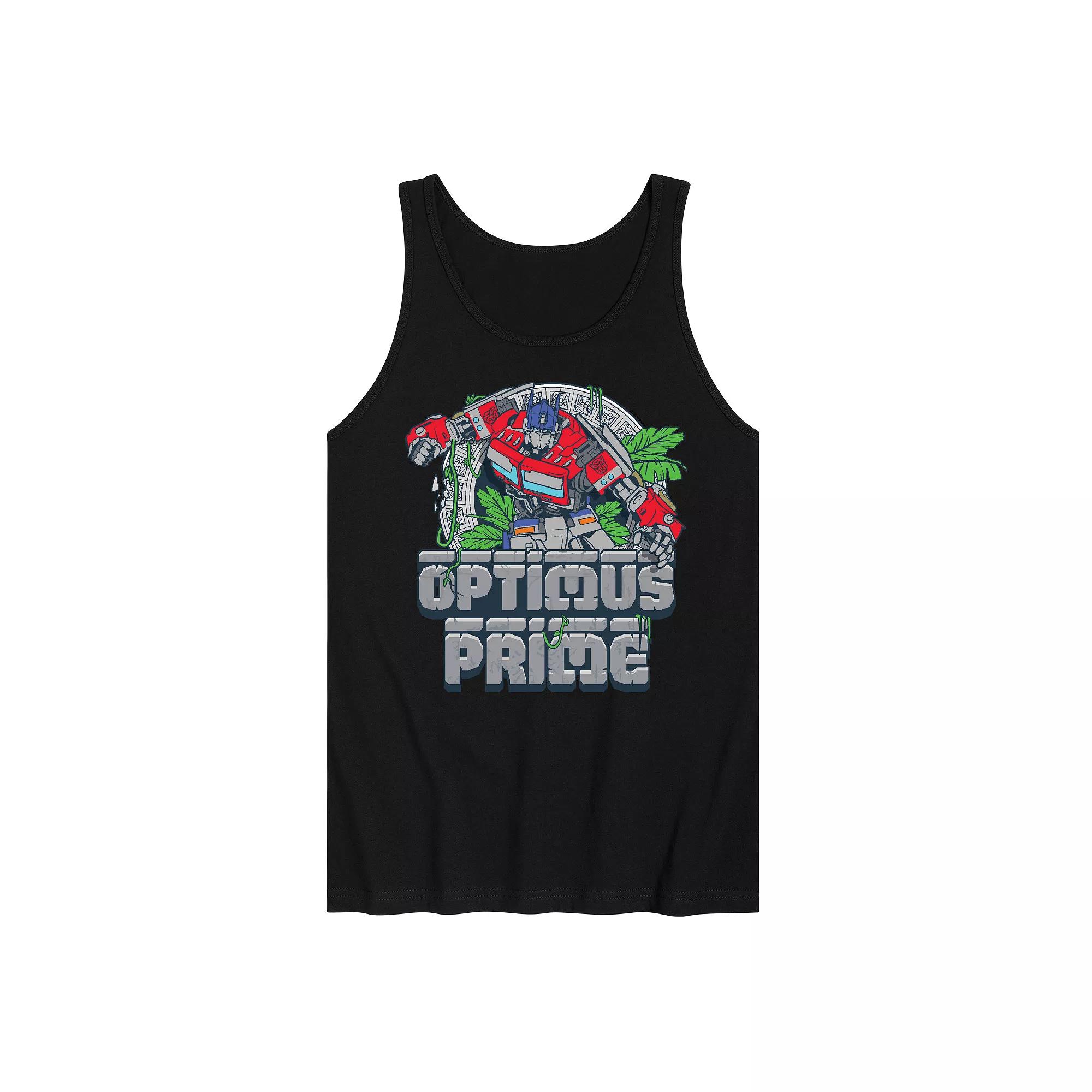 Men's Transformers Optimus Prime Graphic Tank Top,  Product Image