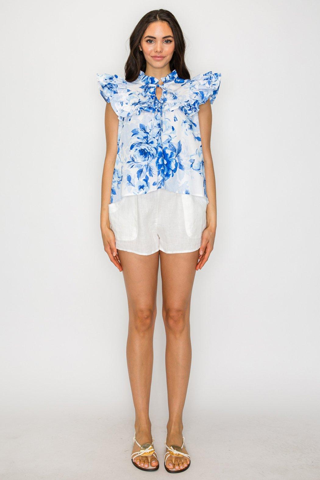 Sapphire Garden Top Product Image