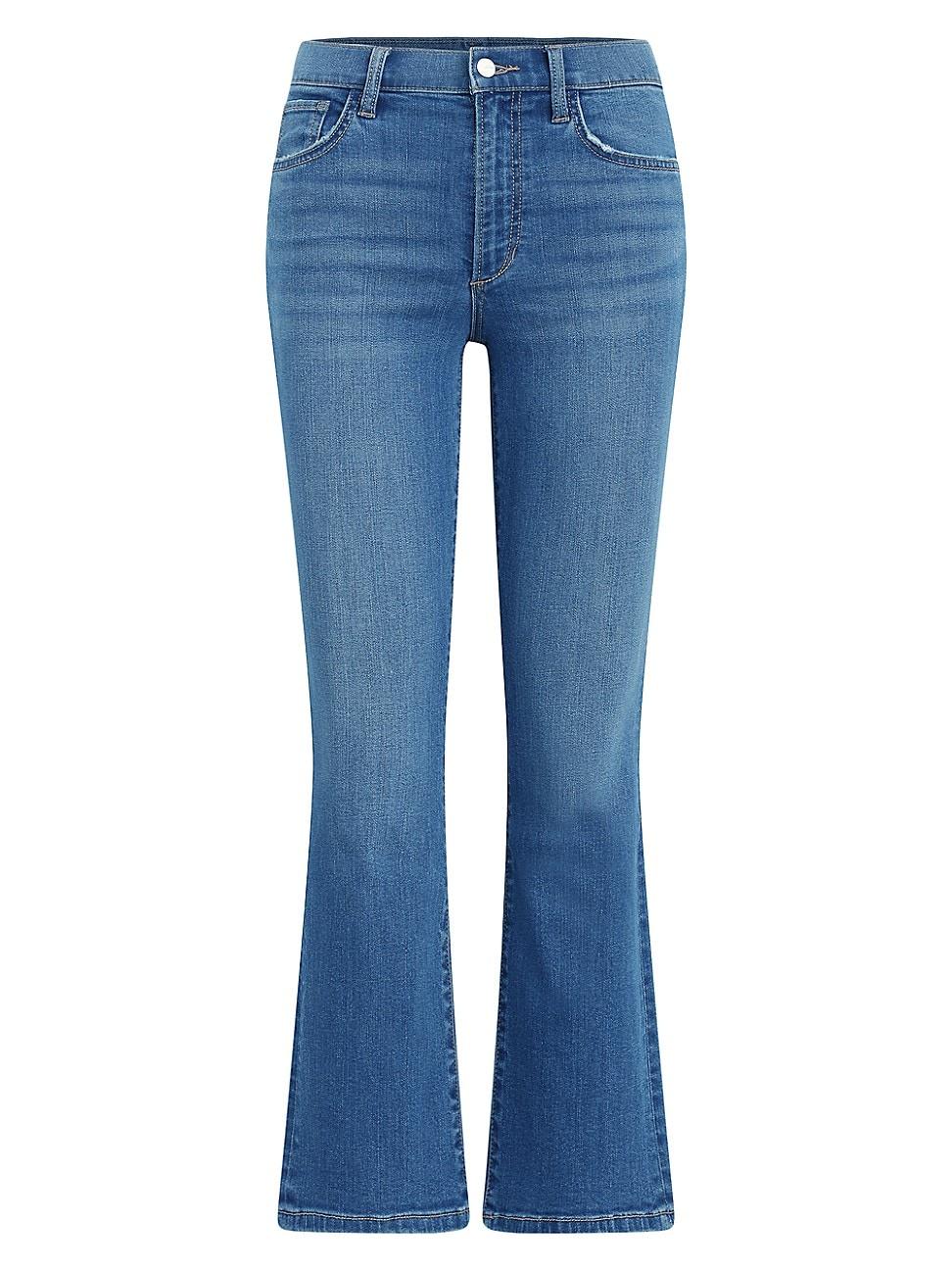 Womens Callie Denim High-Rise Bootcut Jeans Product Image
