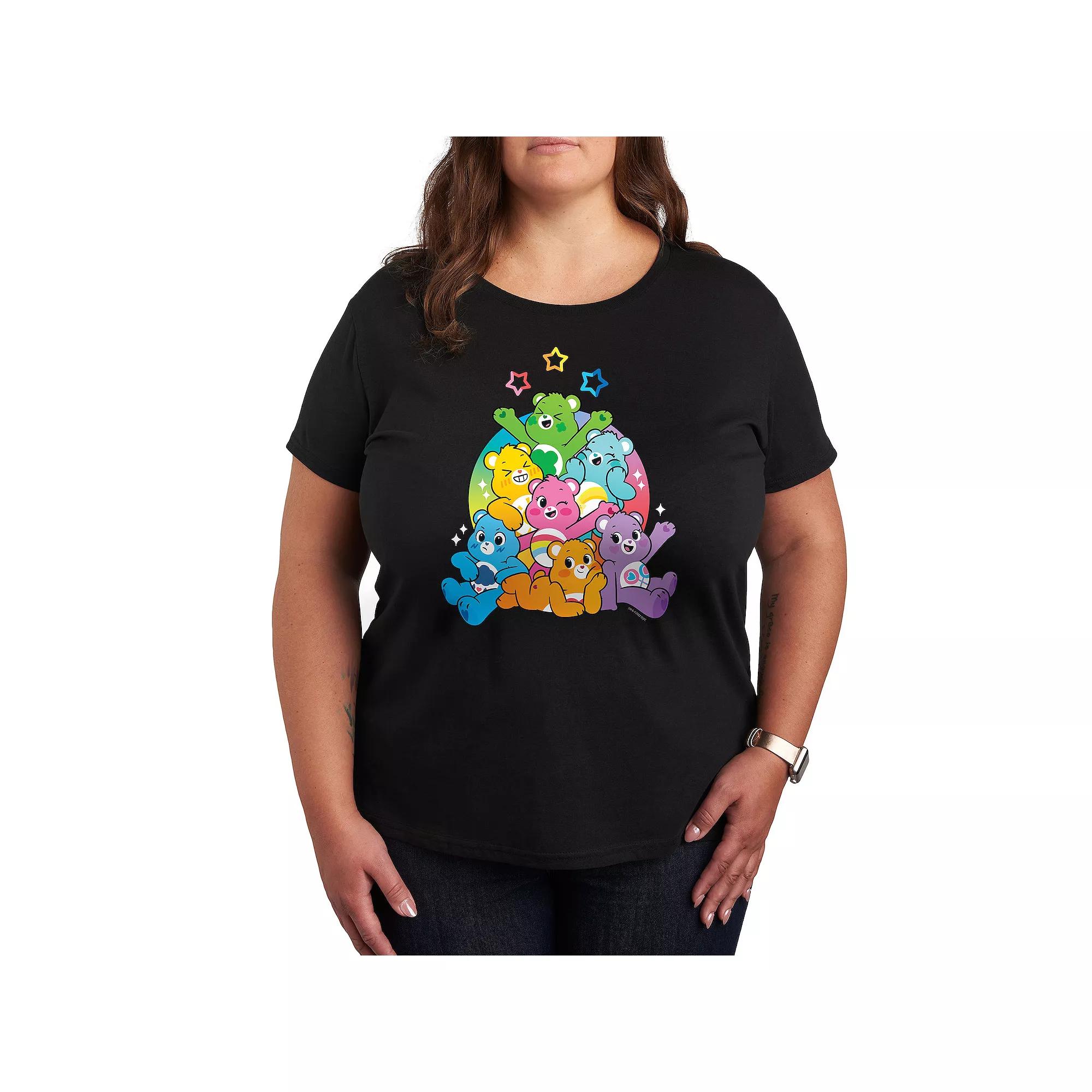 Plus Care Bears Besties Group Graphic Tee, Women's,  Product Image