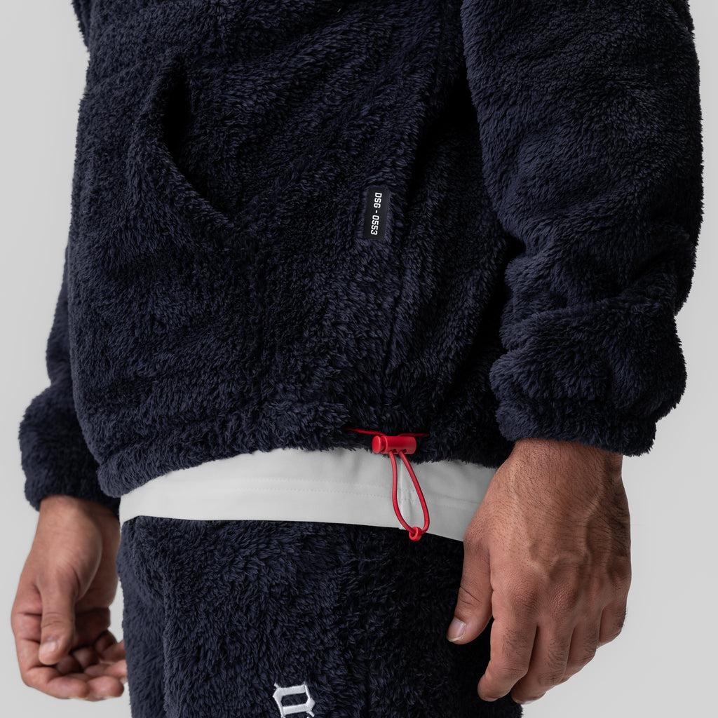 0553. Sherpa Recovery Hoodie - Navy/White Product Image