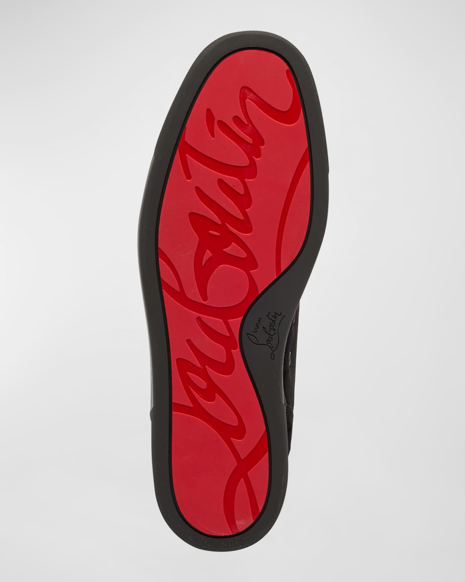 Men's Louis Junior Spikes Leather Low-Top Sneakers Product Image