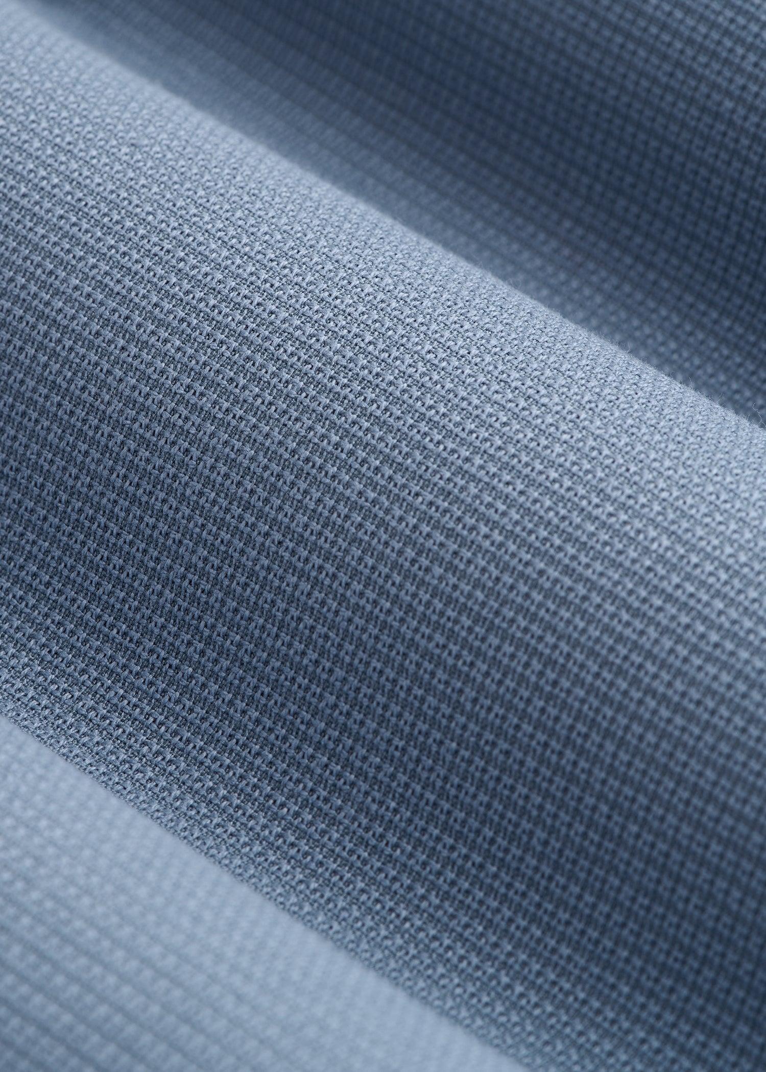 Textured Garment Washed Stretch Cotton Suit Pants for Tall Men in Chambray Male Product Image