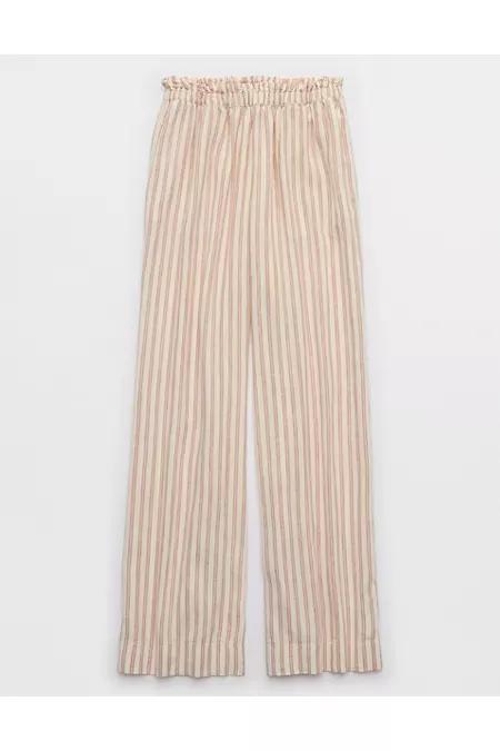 Aerie Linen Blend Trouser Women's Product Image