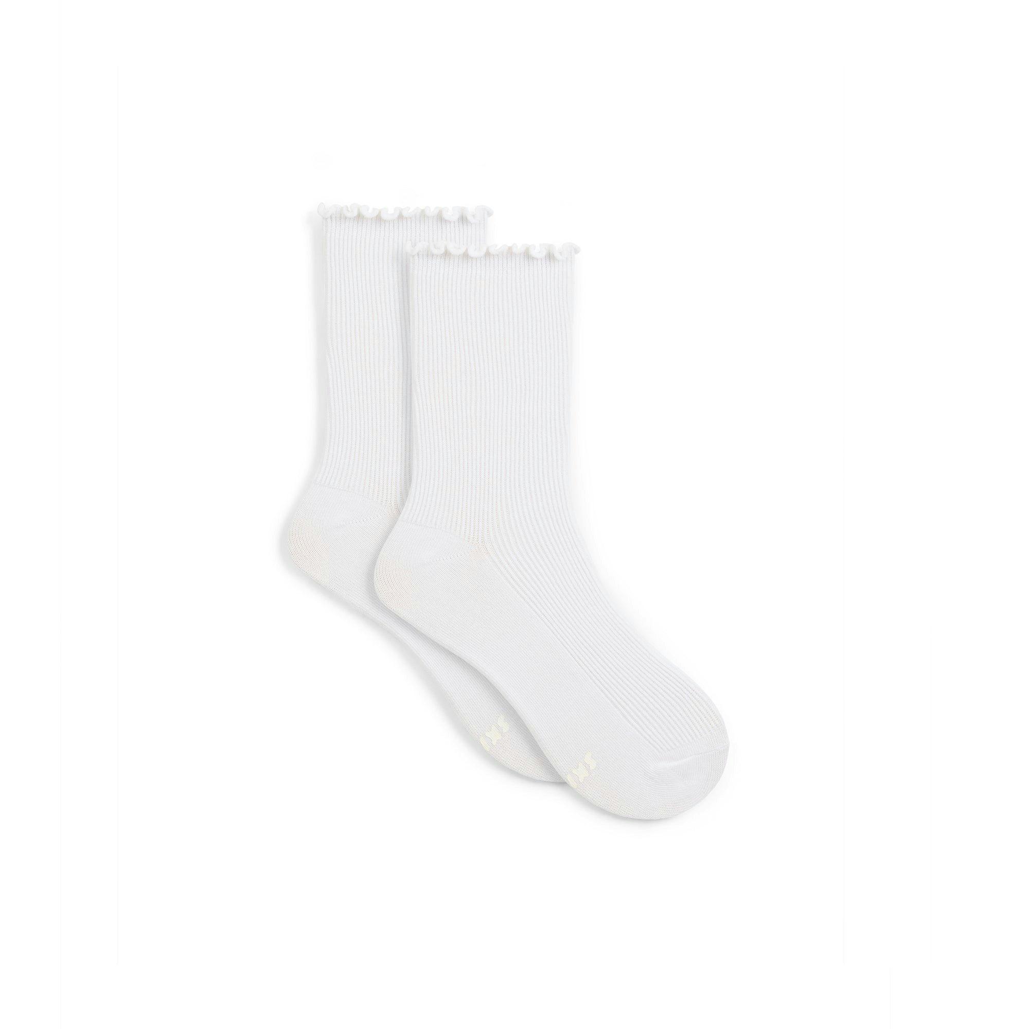 LETTUCE EDGE CREW SOCK 2-PACK | SNOW Product Image