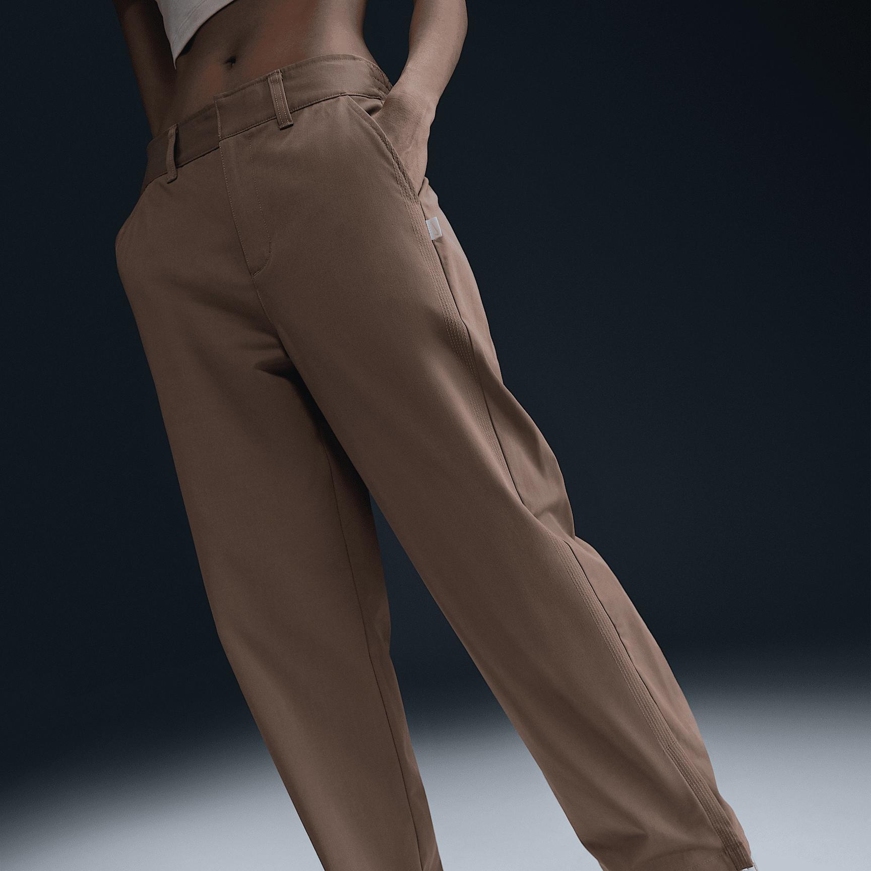 Nike Sportswear Collection Women's Mid-Rise Twill Trousers Product Image