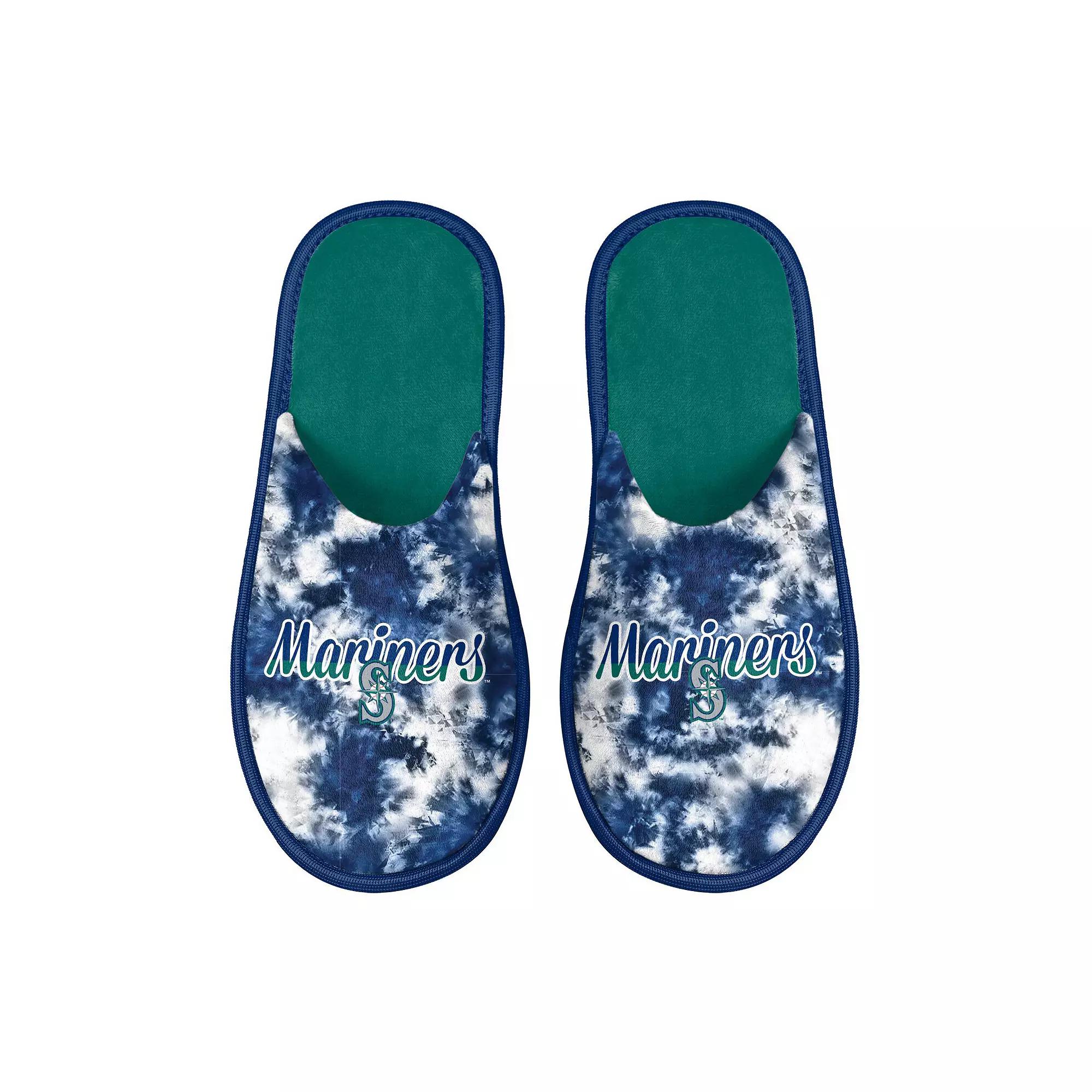 Women's FOCO Seattle Mariners Team Scuff Slide Slippers,  Product Image