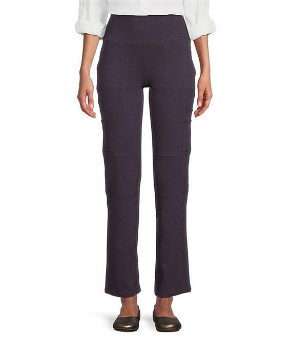 Intro Knit Straight Leg Tummy Control Cargo Leggings Product Image