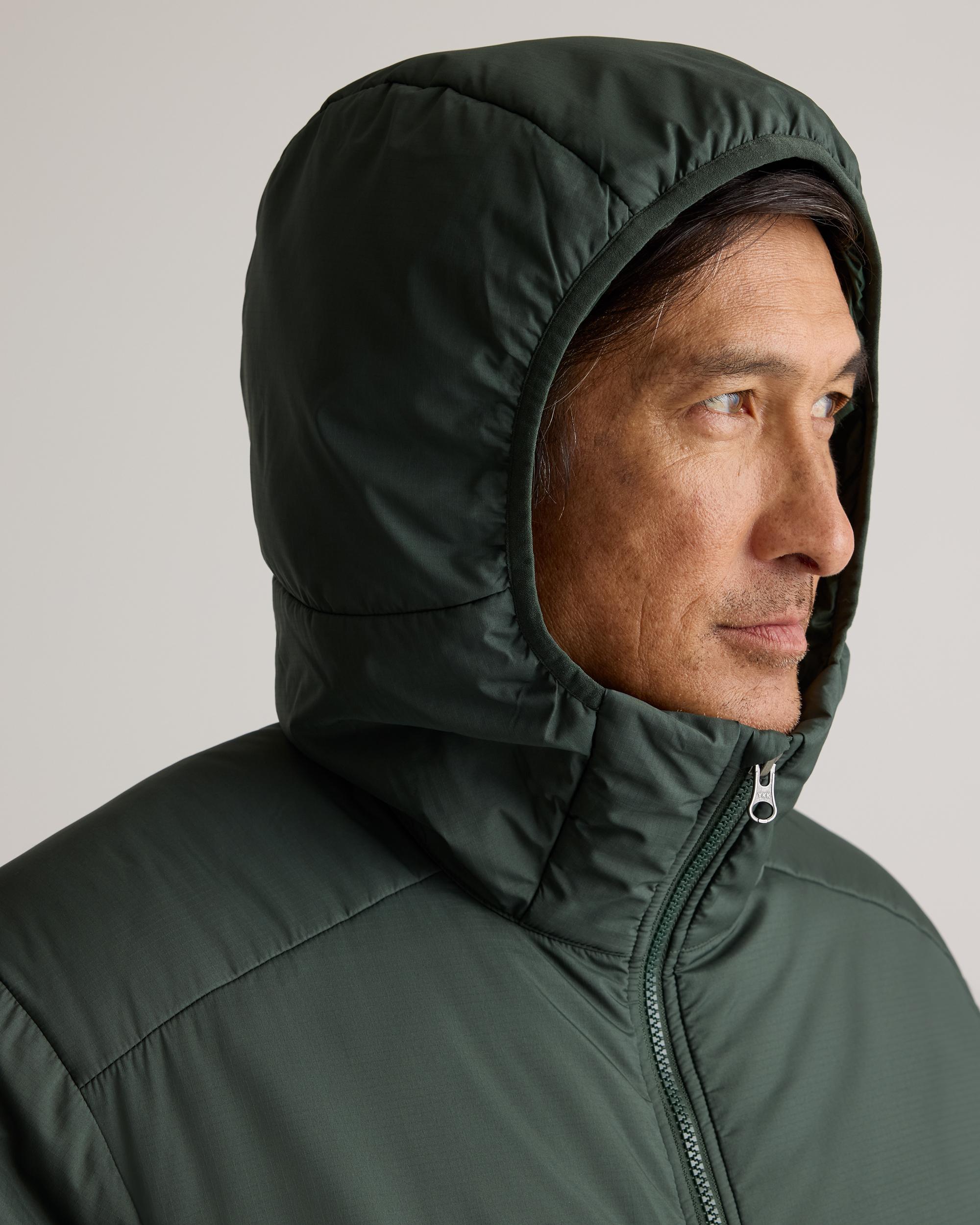 Quince | Men's Hybrid Insulated Lightweight Hooded Jacket 100% Polyester Product Image