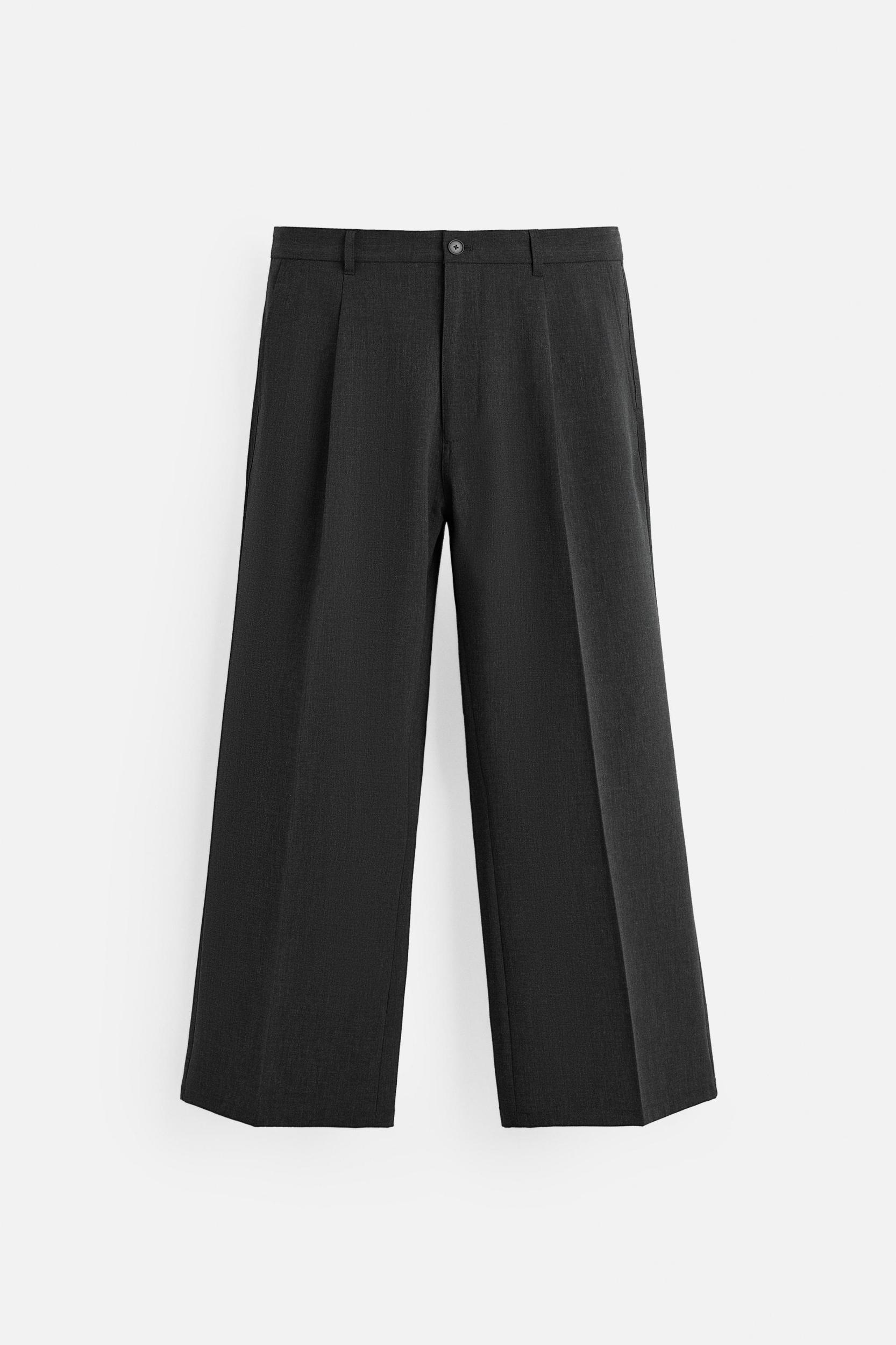 PLEATED SUIT PANTS Product Image