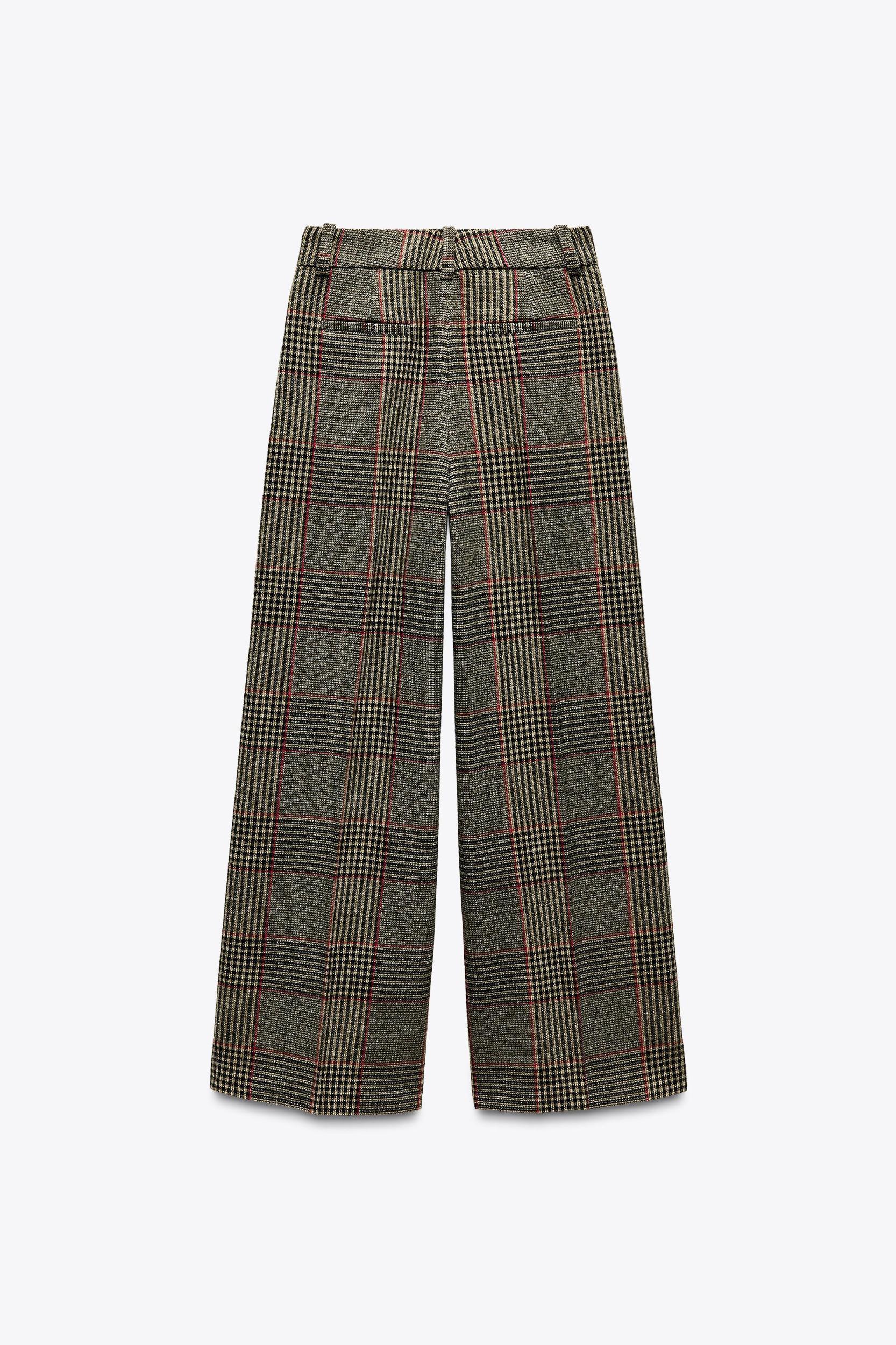 PLAID PANTS ZW COLLECTION Product Image