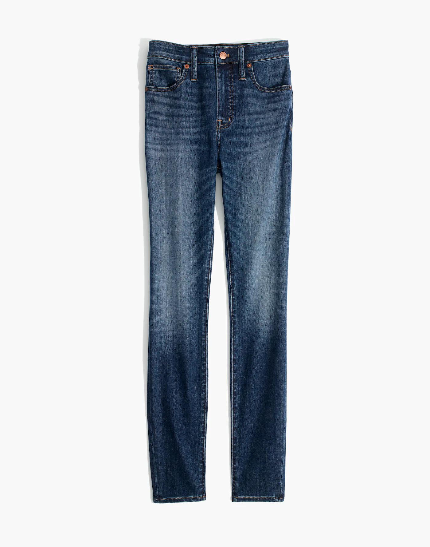 Tall Curvy High-Rise Skinny Jeans in Danny Wash: TENCEL™ Denim Edition Product Image