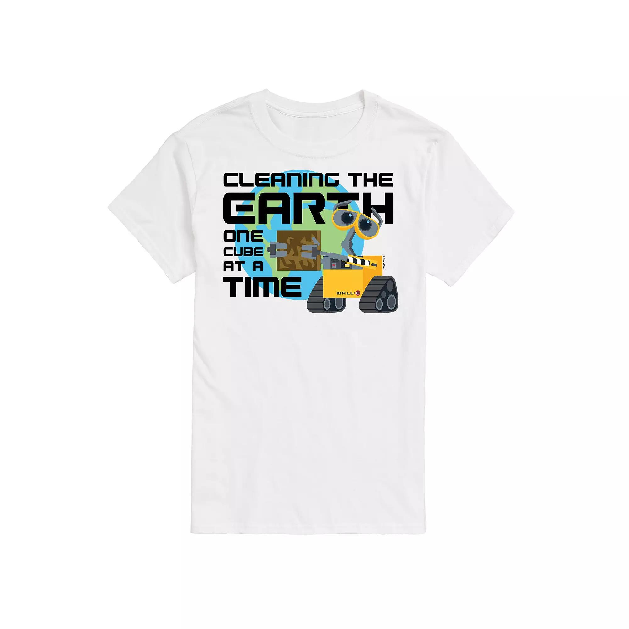 Disney's Wall-E Big & Tall Cleaning Earth Graphic Tee, Men's,  Product Image