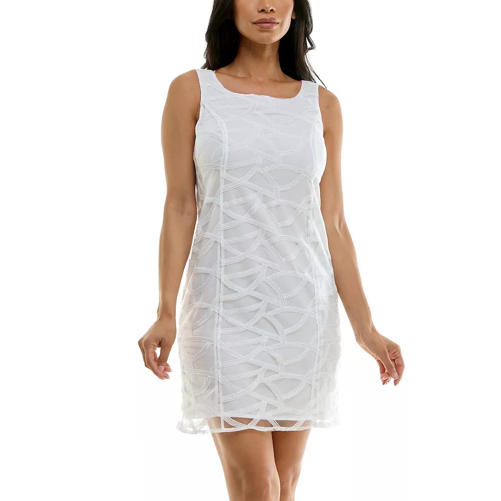 Women's Nina Leonard Bow Back Dress,  Product Image