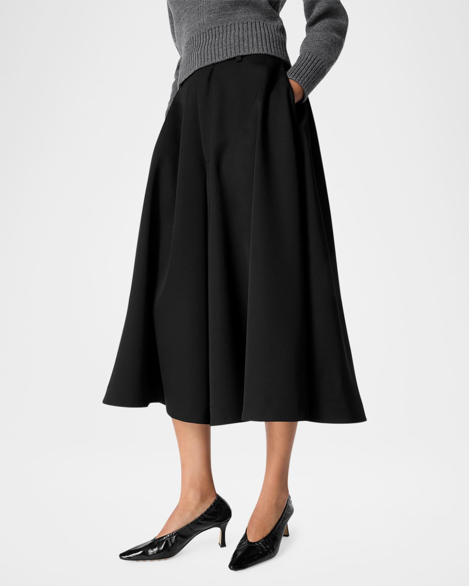 Sofia Elasticated Leather Pumps Product Image