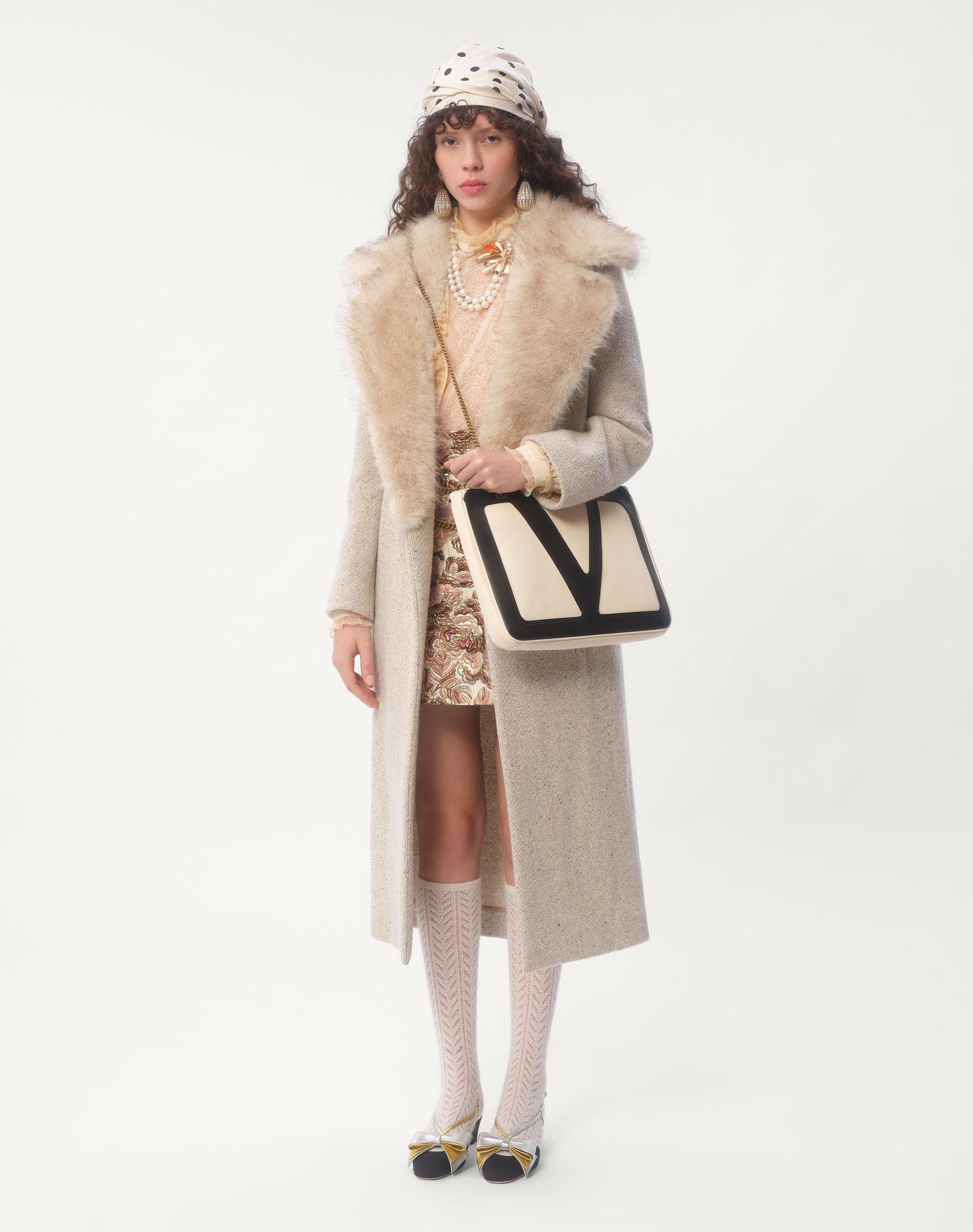 Valentino Garavani Viva Superstar Medium Nappa Leather Shopping Bag Product Image