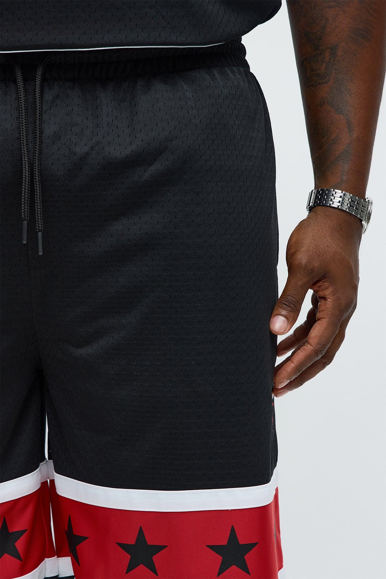 Bulls Believe The Hype Relaxed Shorts - Black Male Product Image