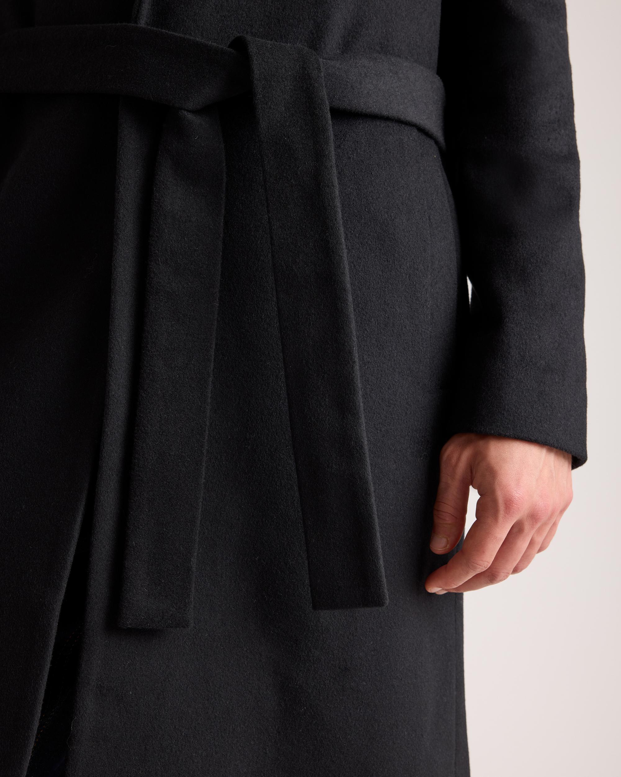 Quince | Men's Italian Wool Belted Overcoat Wool/Nylon Product Image