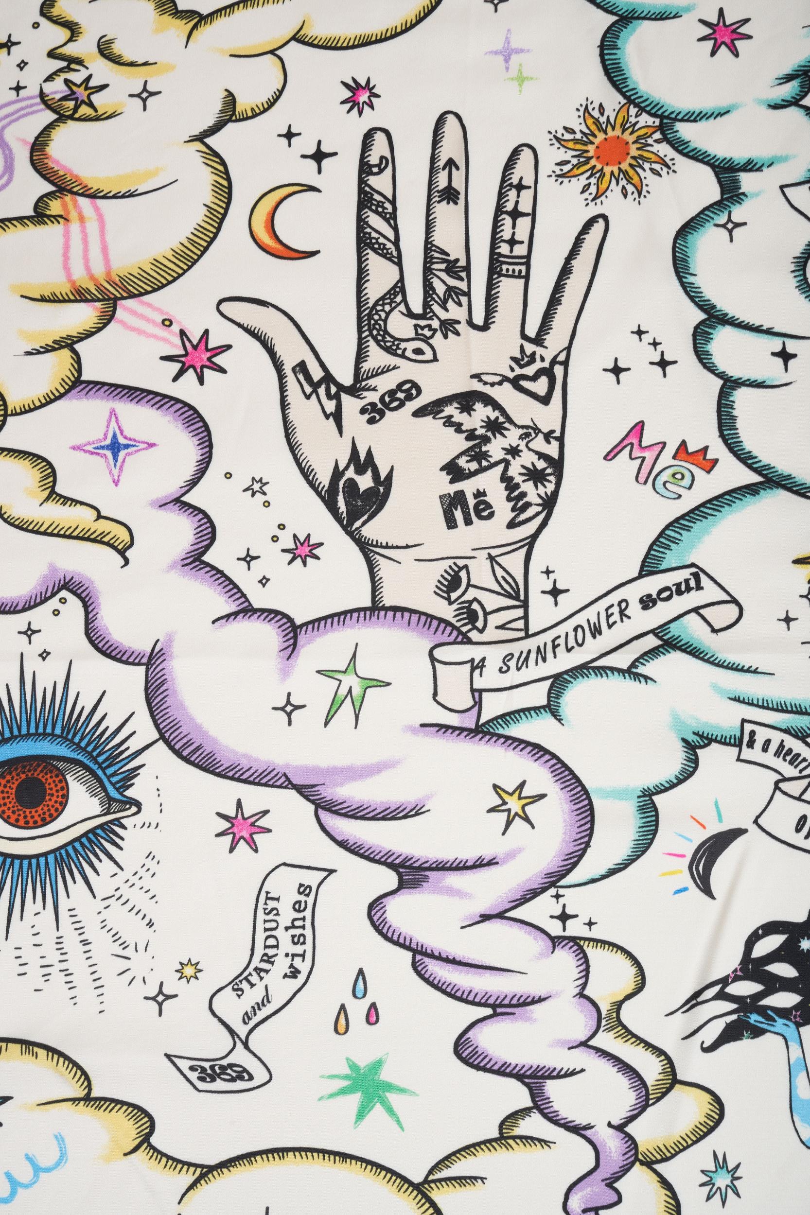 Wrap skirt with print Product Image