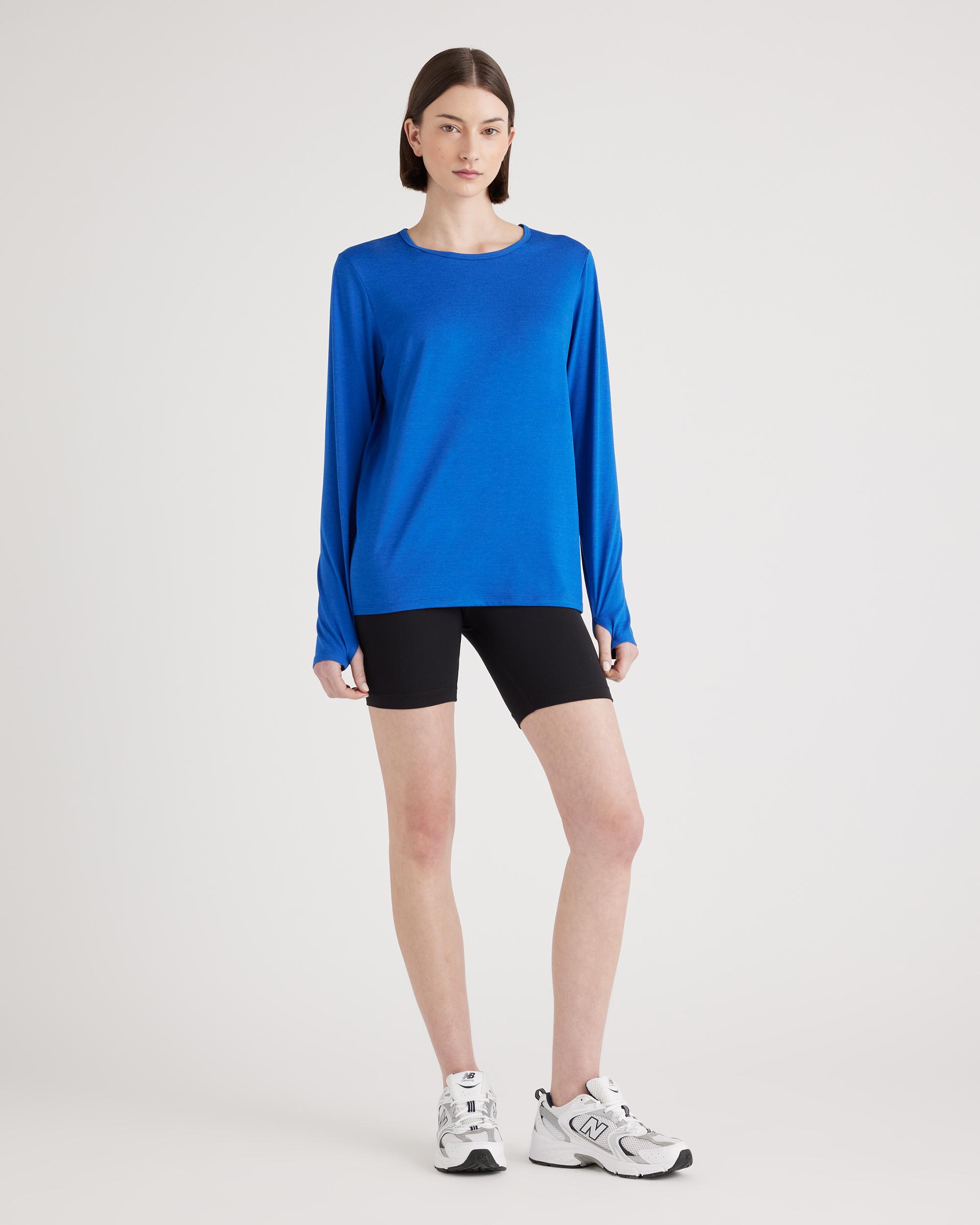 Quince | Women's Flowknit Breeze Long Sleeve Top 100% Polyester Product Image