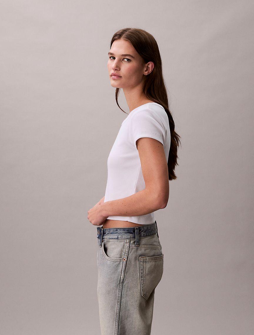 Woven Monologo Slim T-Shirt Product Image
