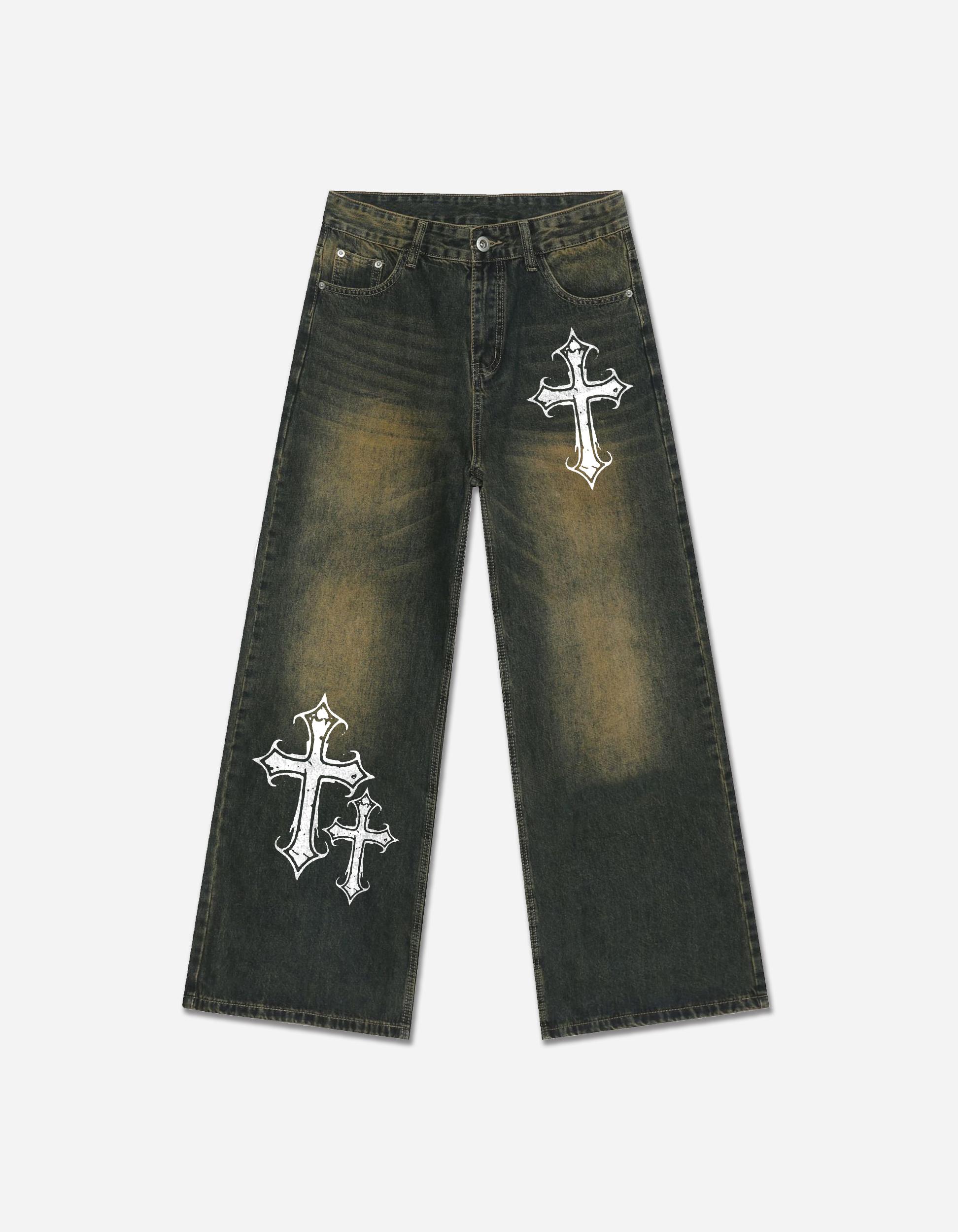 God's Eye Vintage Graphic Distressed Sleeveless Shirts Tank Top Product Image