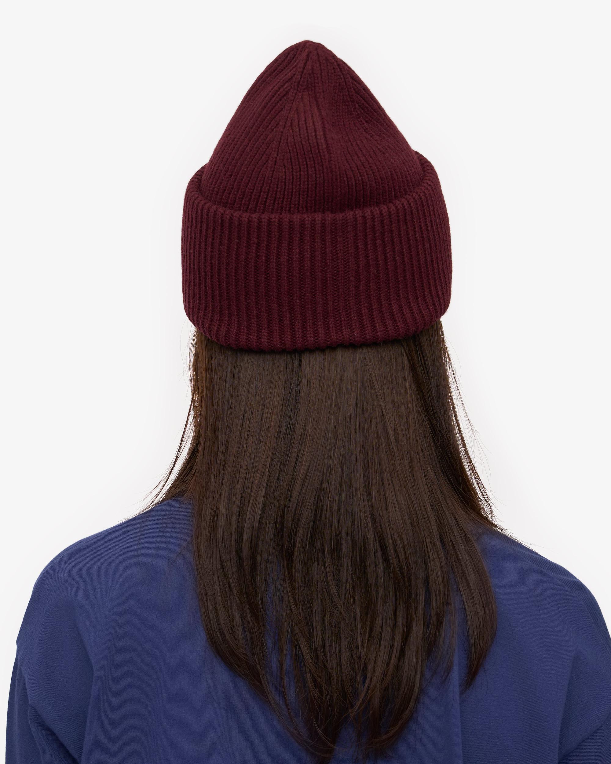 Merino Wool Hat - Marine Blue Product Image