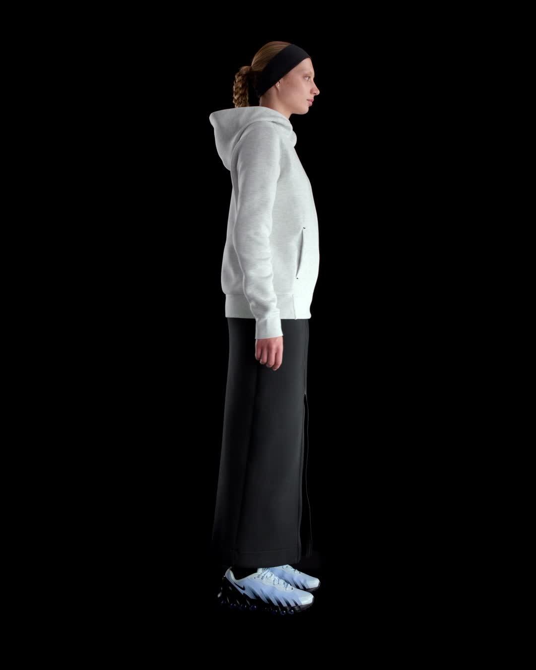 Womens Nike Sportswear Tech Fleece Hoodie | HV2447-013 Product Image