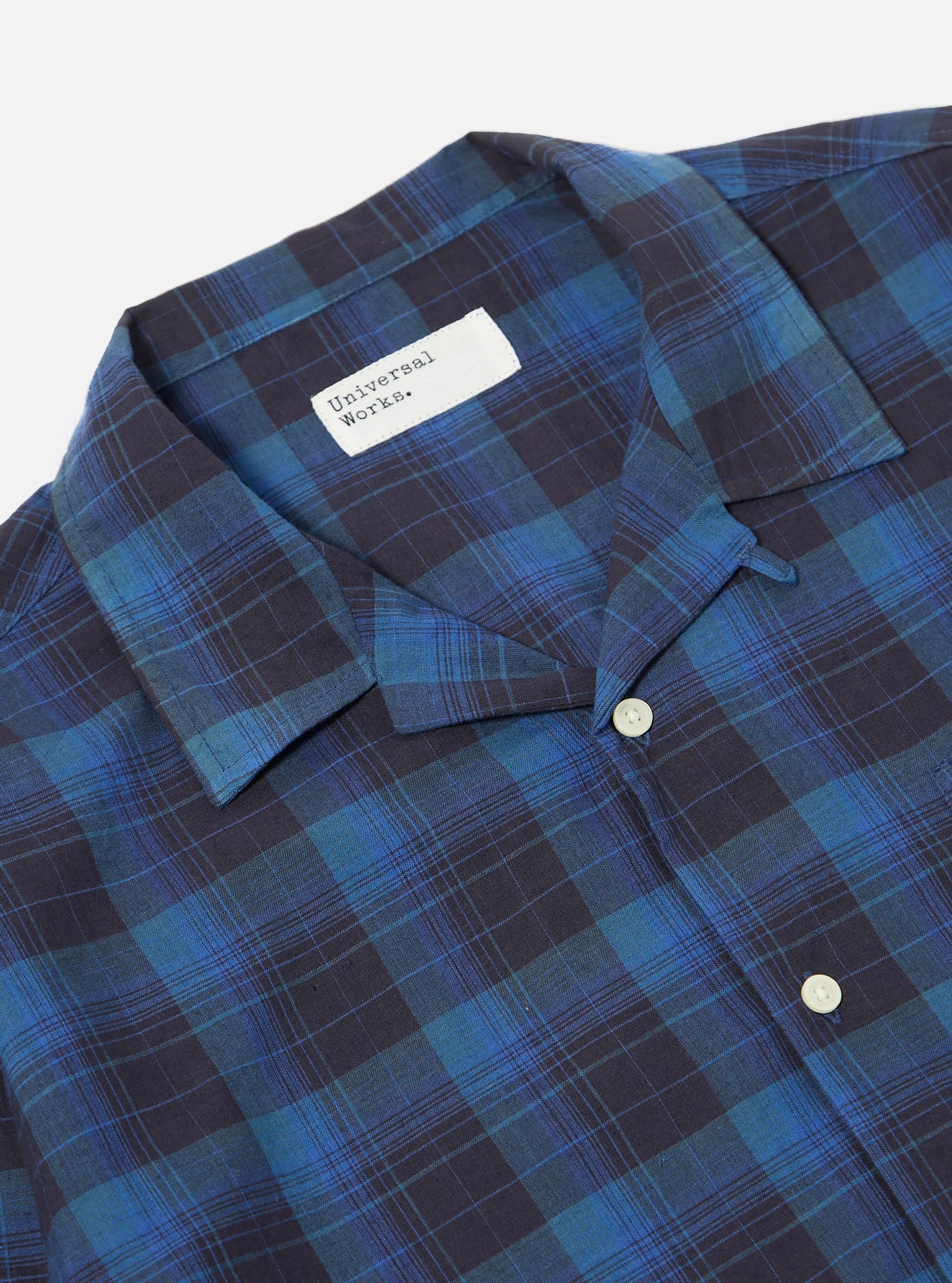 Navy/Blue Check Long Pyjama Set Product Image