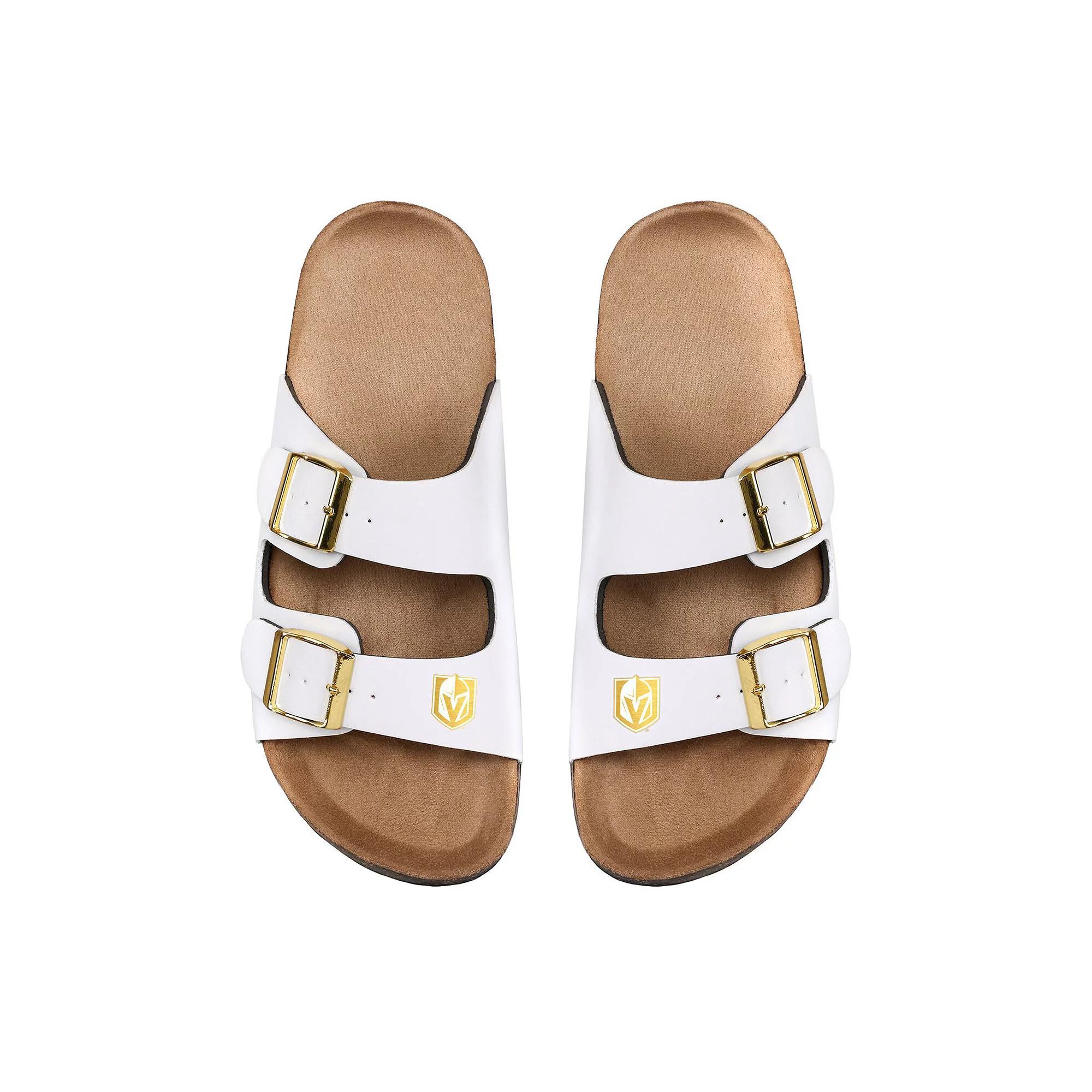 Women's FOCO Philadelphia 76ers Double-Buckle Sandals,  Product Image