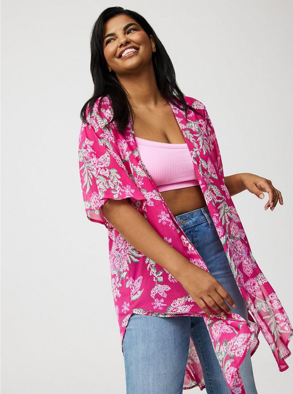 Shirttail Kimono Product Image