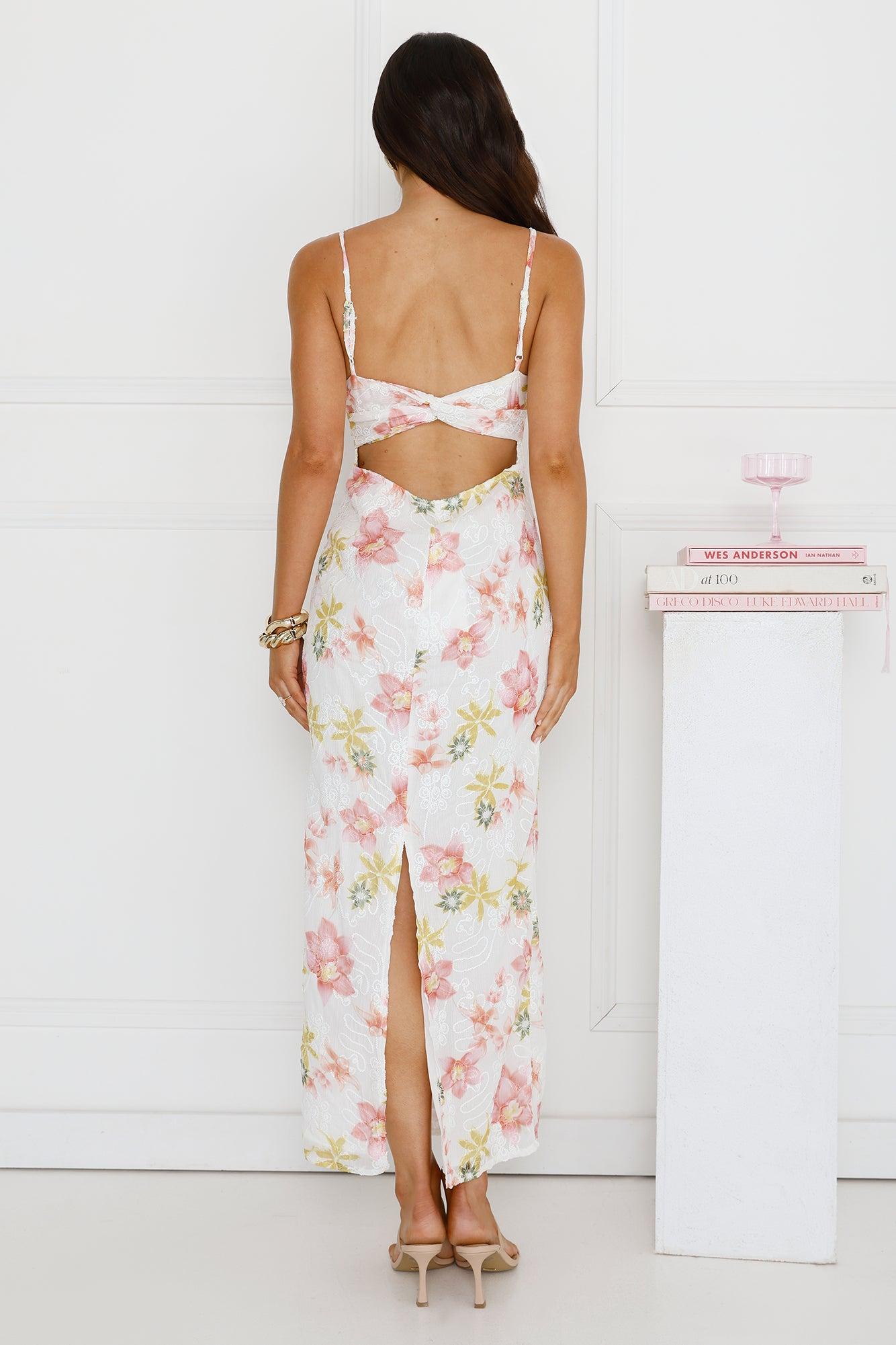 Luxe in Bloom Maxi Dress Print Product Image