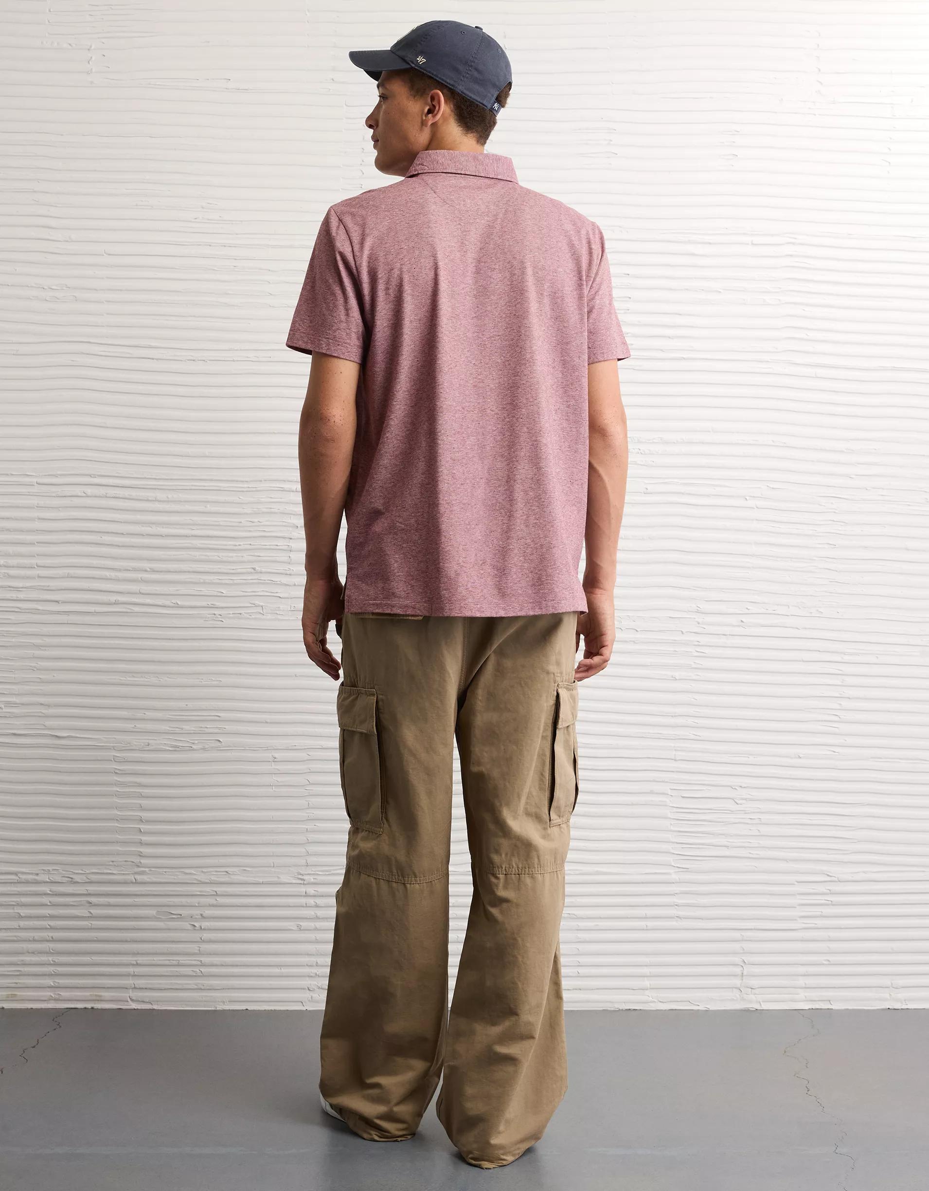 AE 24/7 Club Logo Polo Shirt Product Image