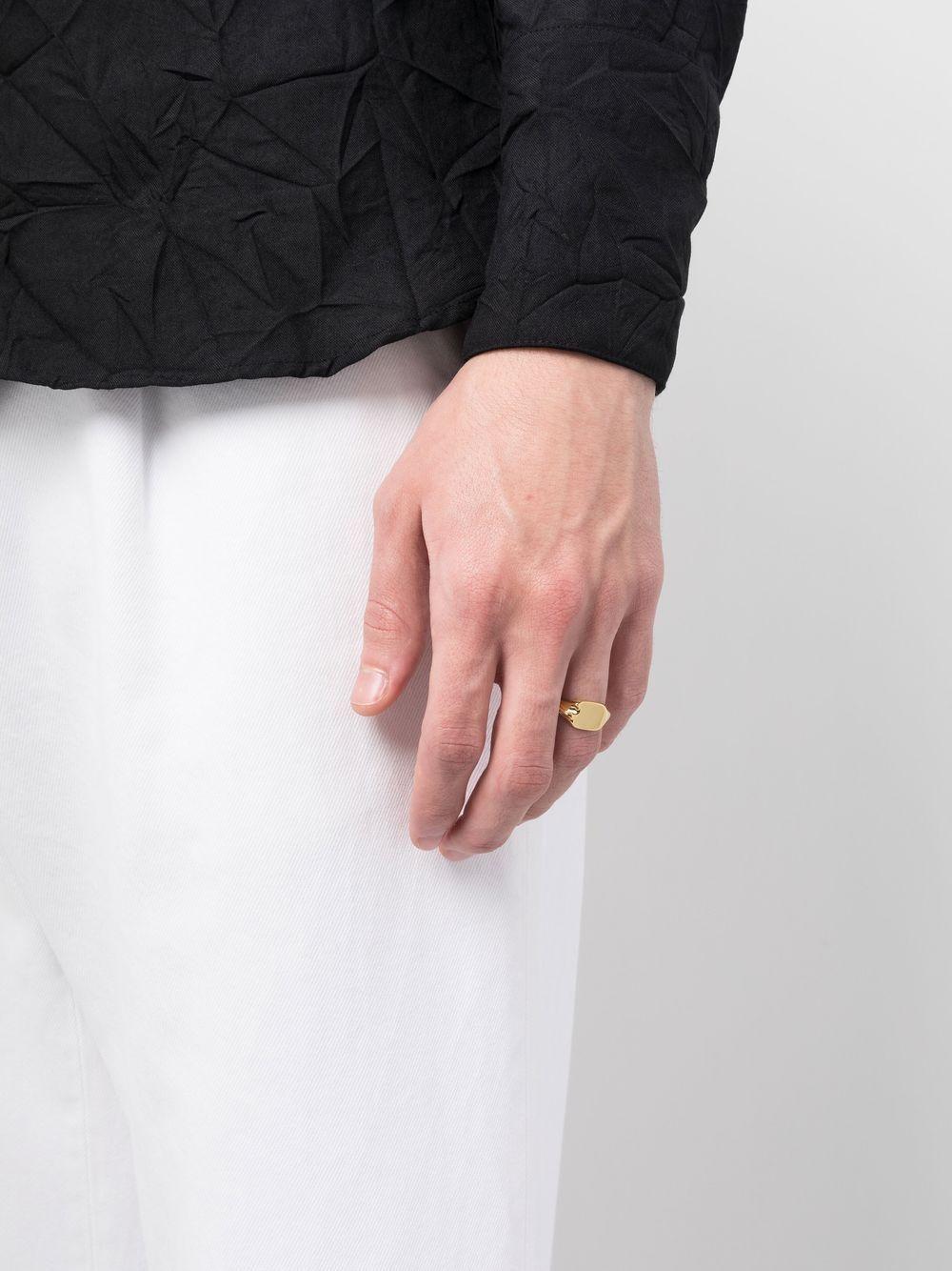 Edan sculpted signet ring Product Image