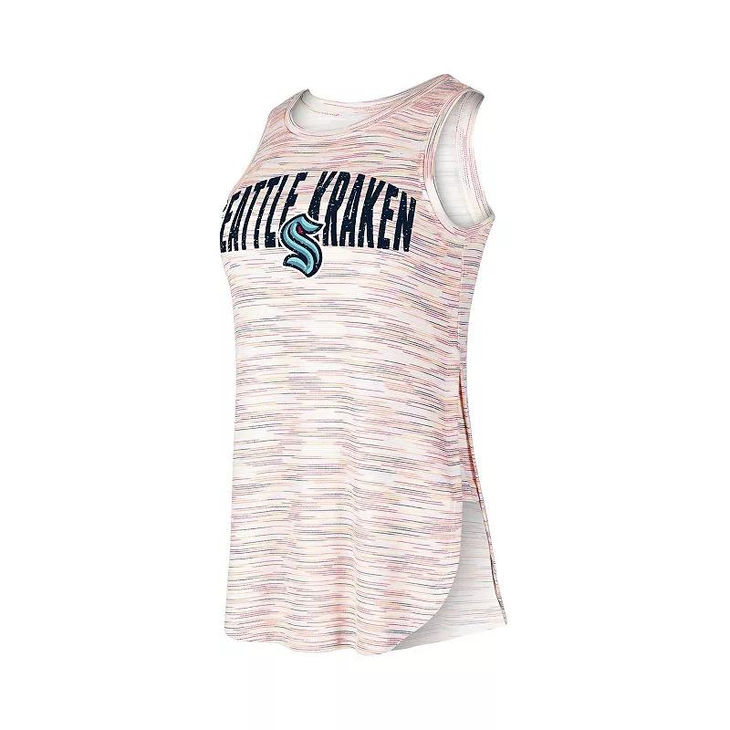 Women's Concepts Sport Seattle Kraken Sunray Multicolor Tri-Blend Tank Top,  Product Image