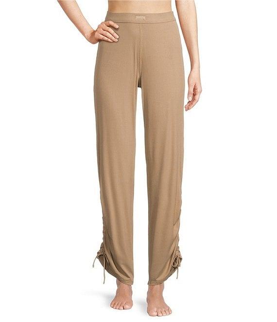 UGG Vyanna Ribbed Knit High Rise Adjustable Coordinating Tie Lounge Pants Product Image