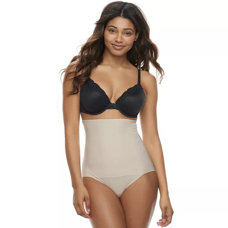 Naomi & Nicole Firm Control Shapewear Womens Luxurious Shaping High-Waist Brief 7225 Product Image